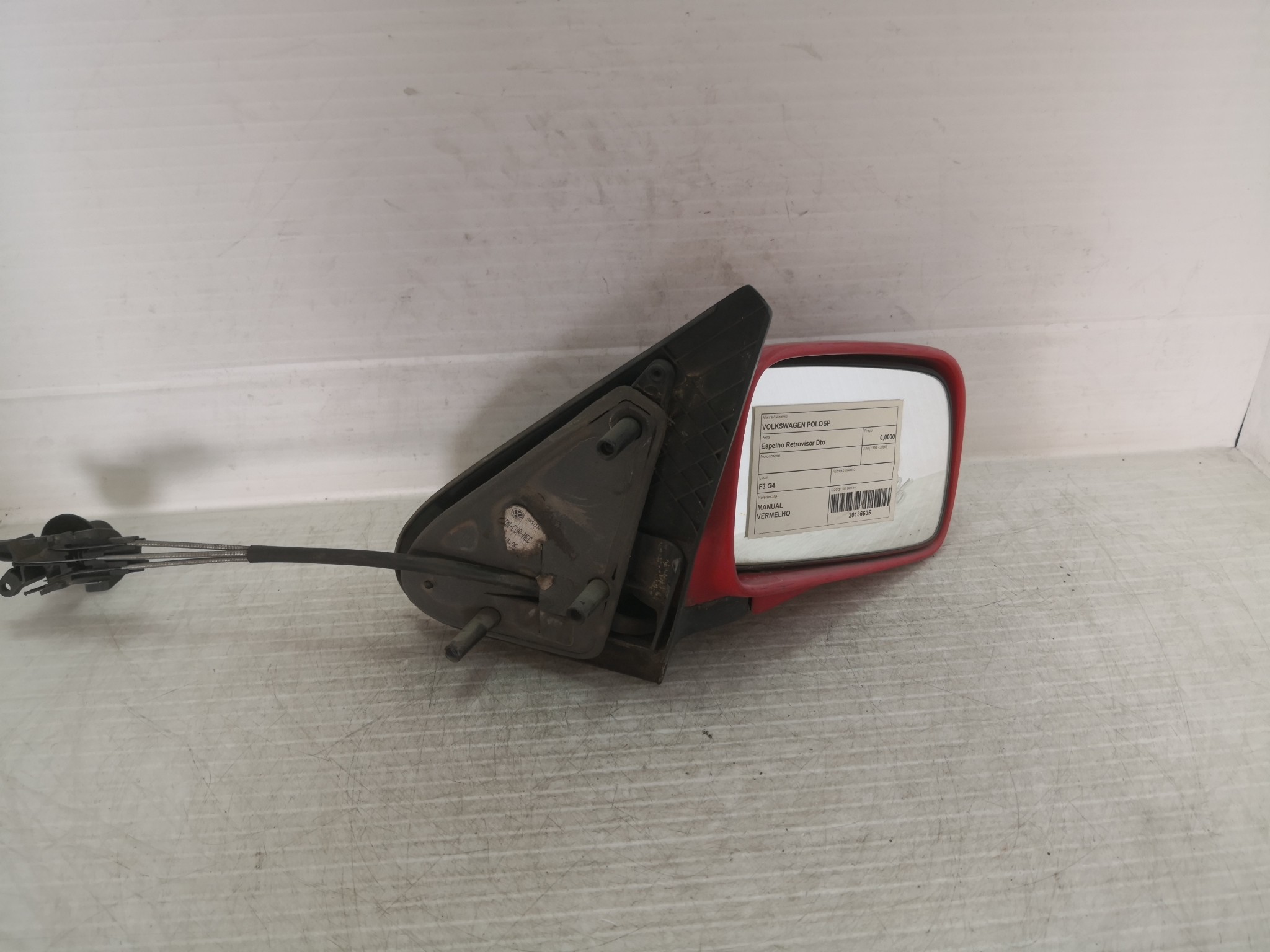 Espelho Retrovisor Dto VOLKSWAGEN - ID S_26634