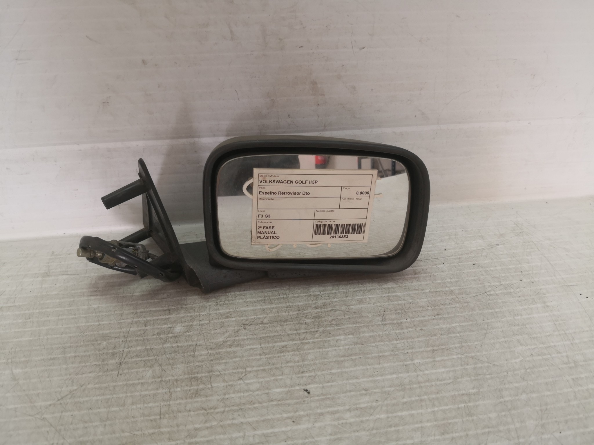 Espelho Retrovisor Dto VOLKSWAGEN - ID S_26852