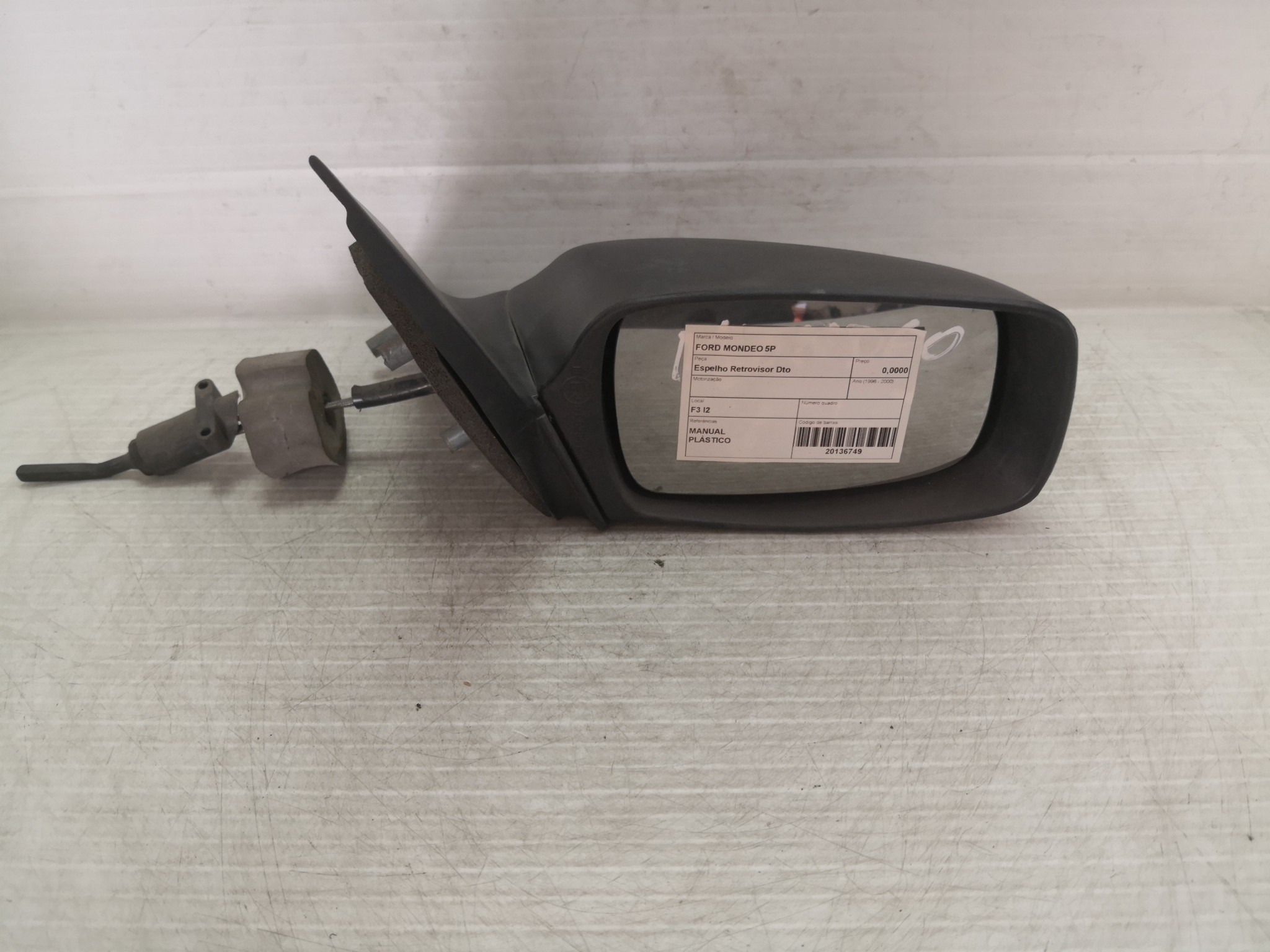 Espelho Retrovisor Dto FORD - ID S_26748