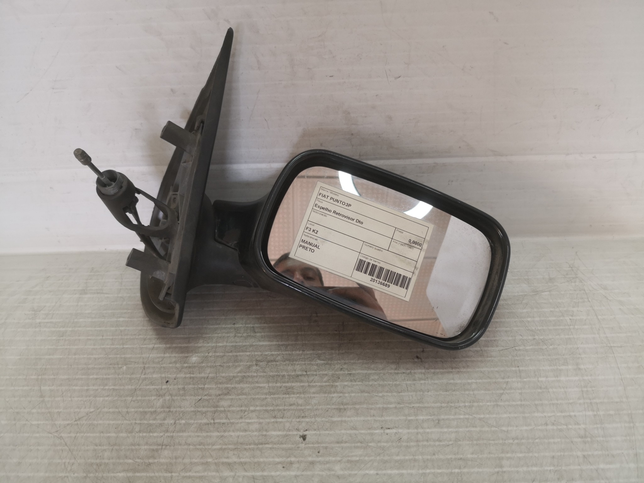 Espelho Retrovisor Dto FIAT - ID S_26688