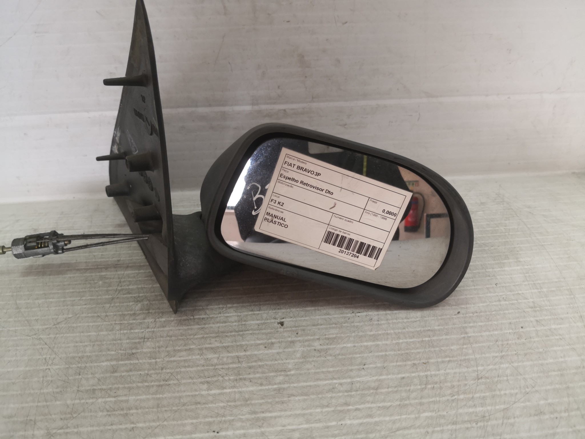 Espelho Retrovisor Dto FIAT - ID S_27203