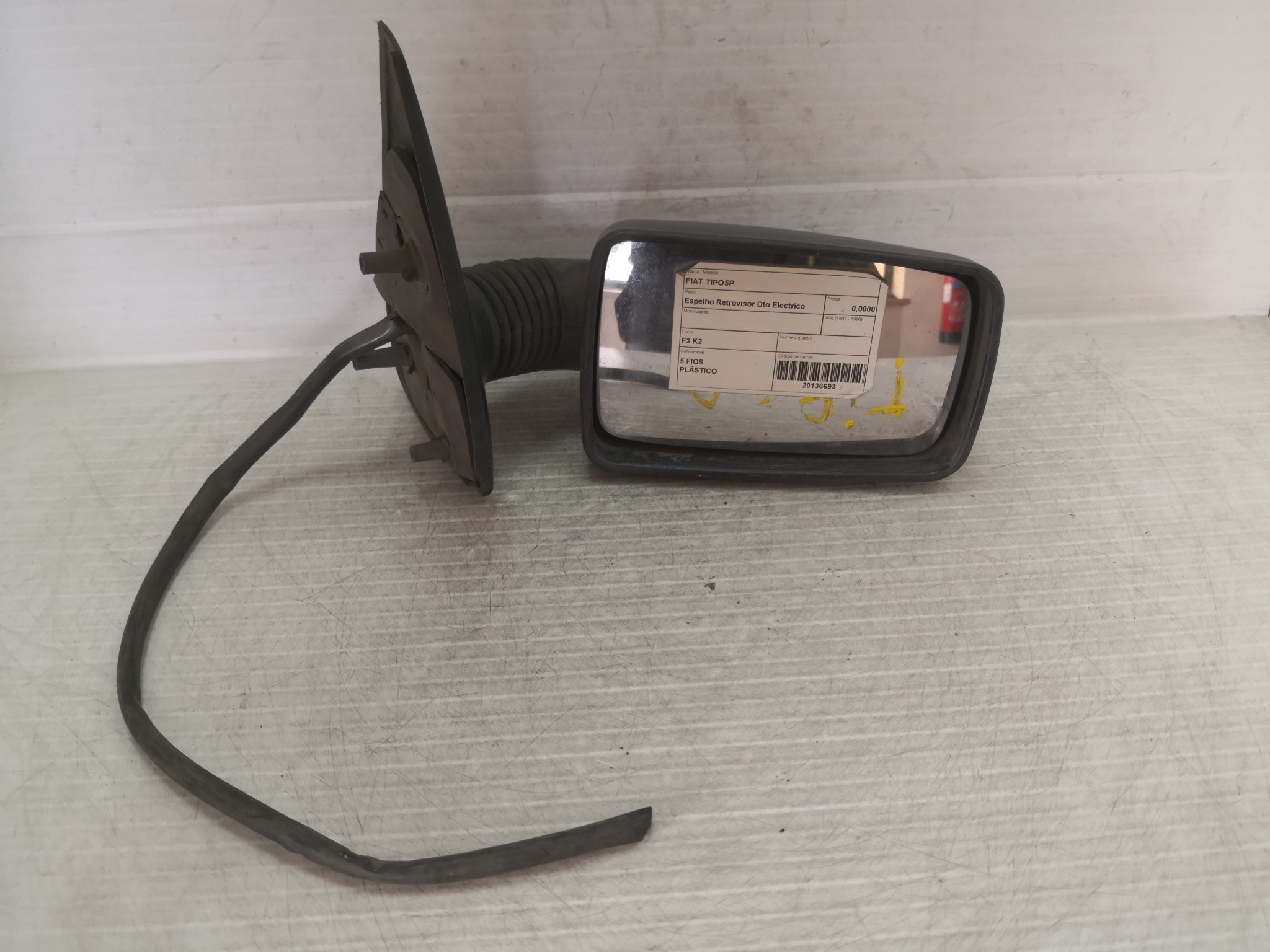 Espelho Retrovisor Dto Electrico FIAT - ID S_26692