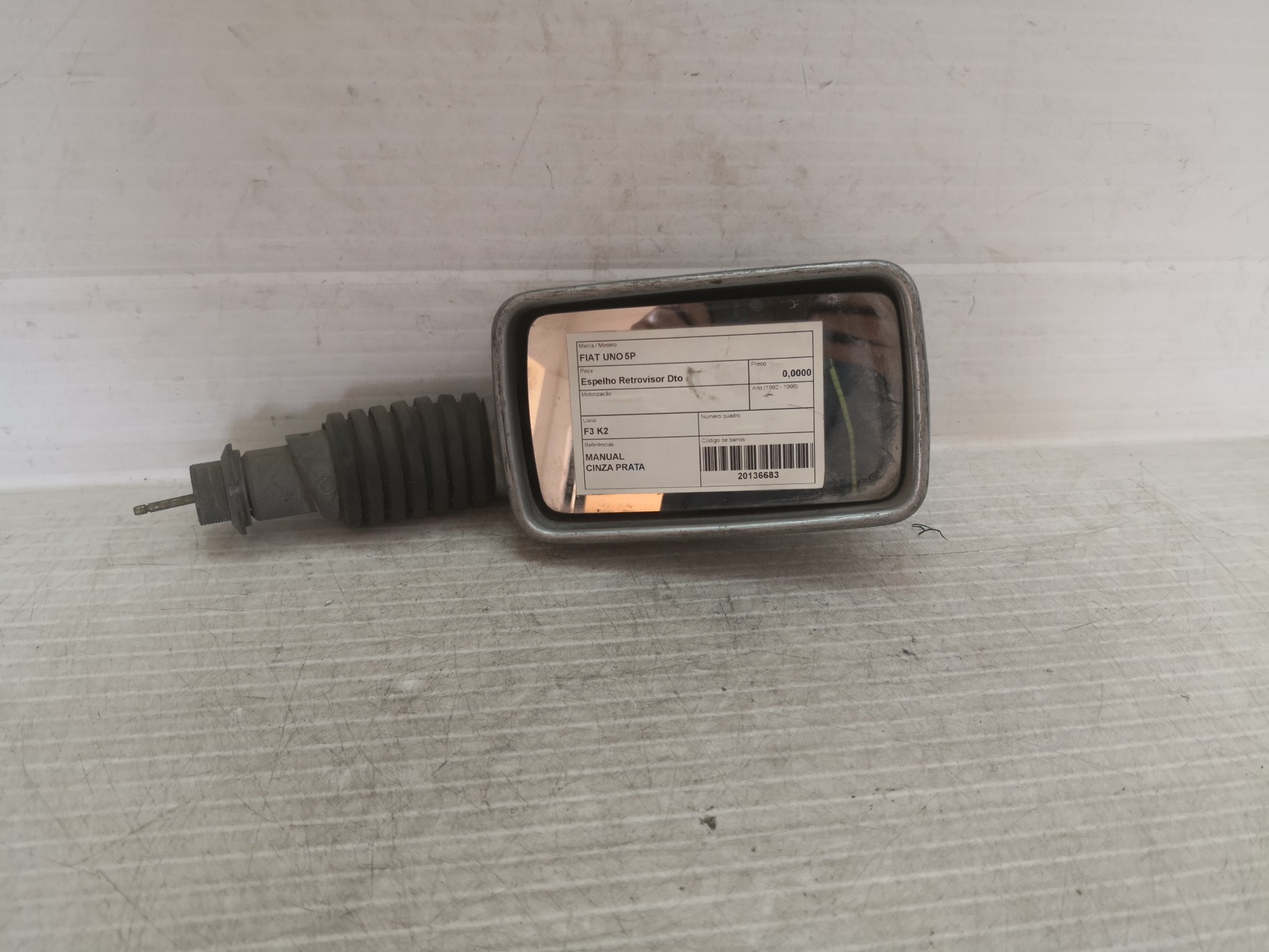 Espelho Retrovisor Dto FIAT - ID S_26682