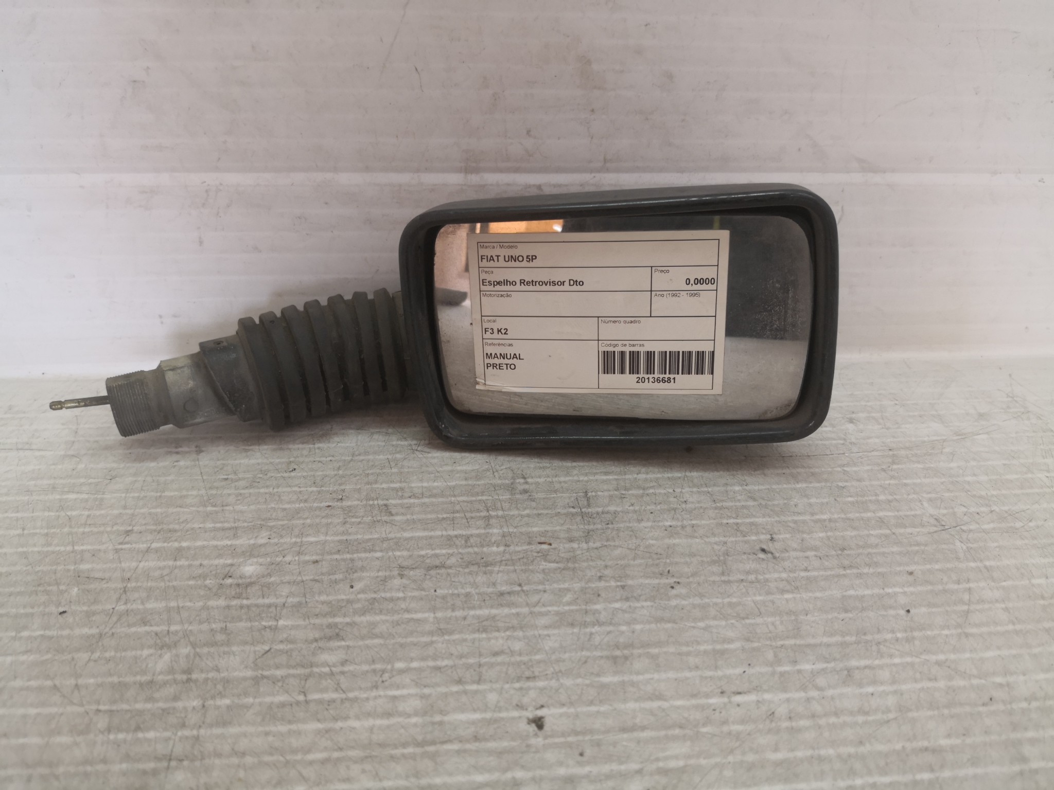 Espelho Retrovisor Dto FIAT - ID S_26680