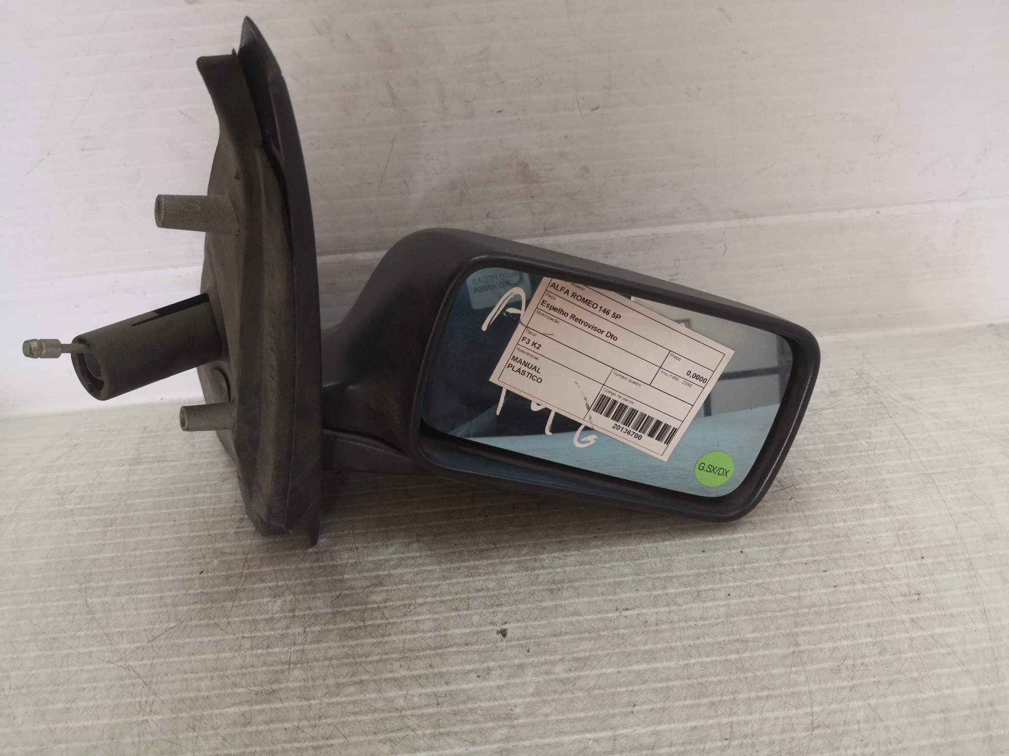 Espelho Retrovisor Dto ALFA ROMEO - ID S_26699