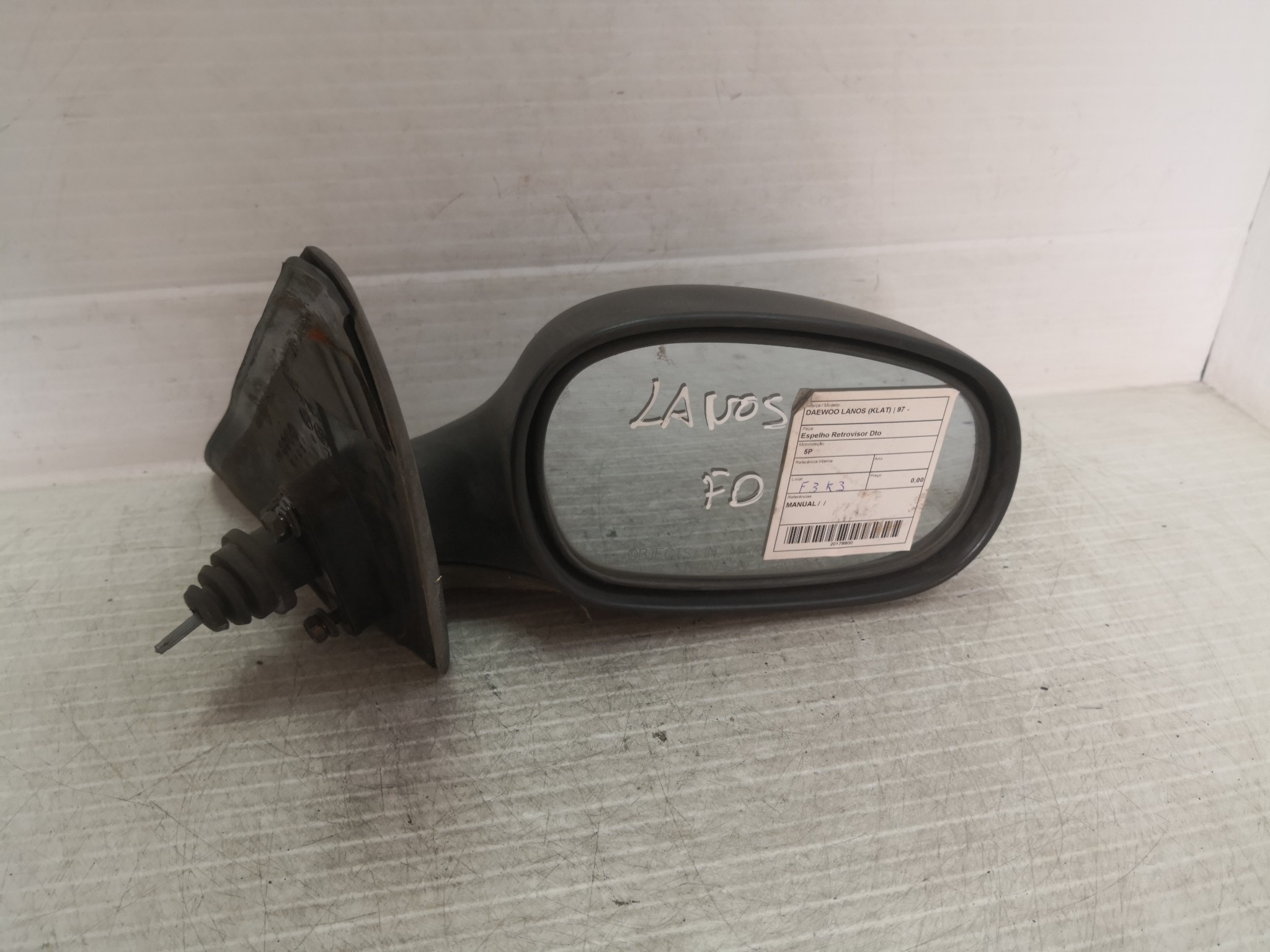 Espelho Retrovisor Dto DAEWOO - ID S_38799