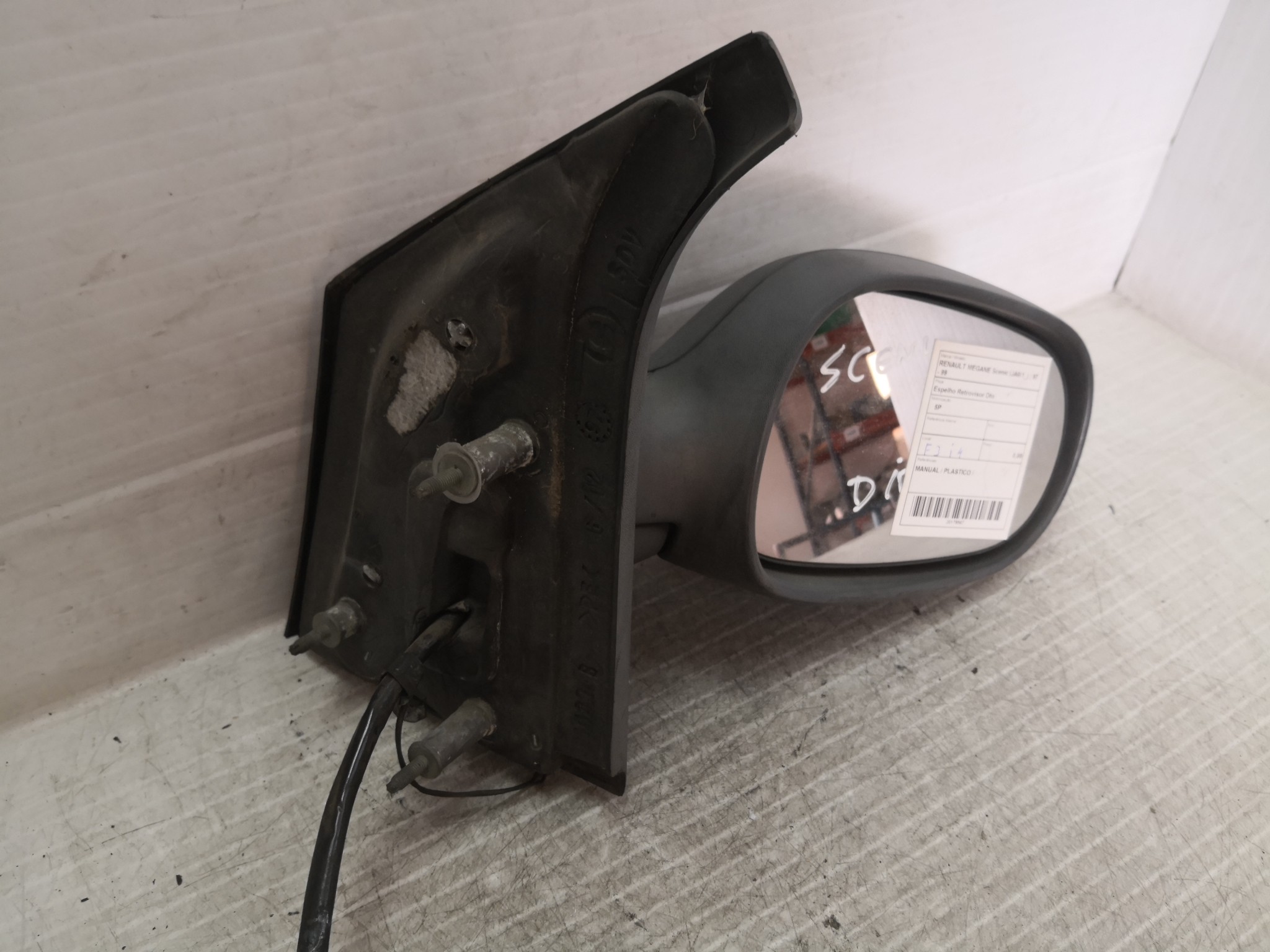 Espelho Retrovisor Dto RENAULT MEGANE Scenic (JA0/1_) | 96 - 01 Imagem-2