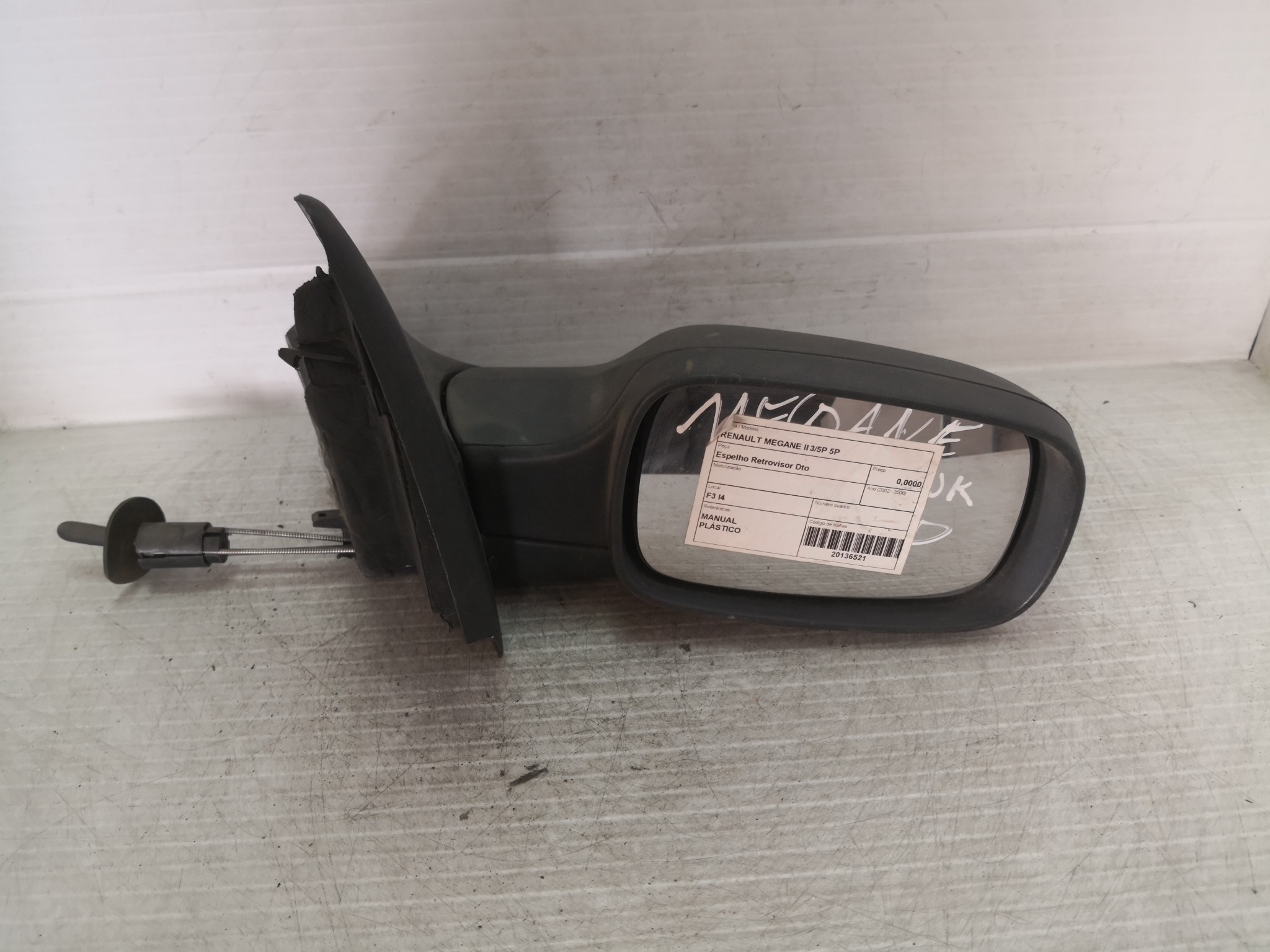 Espelho Retrovisor Dto RENAULT - ID S_26520