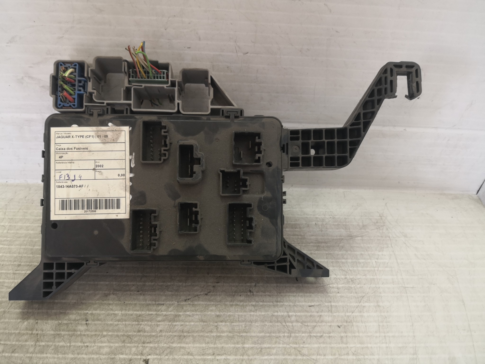 Caixa dos Fusíveis JAGUAR - ID S_32505