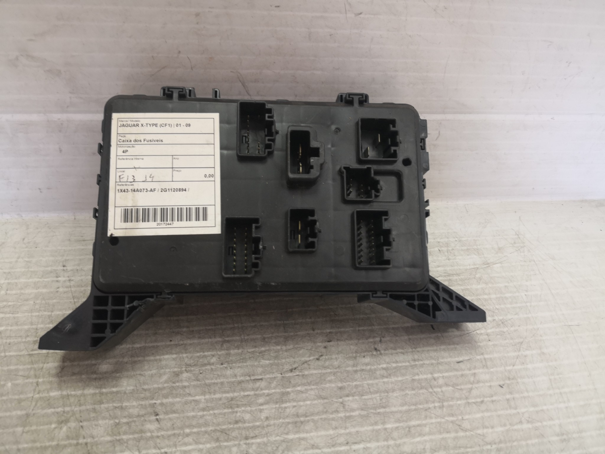 Caixa dos Fusíveis JAGUAR - ID S_32446