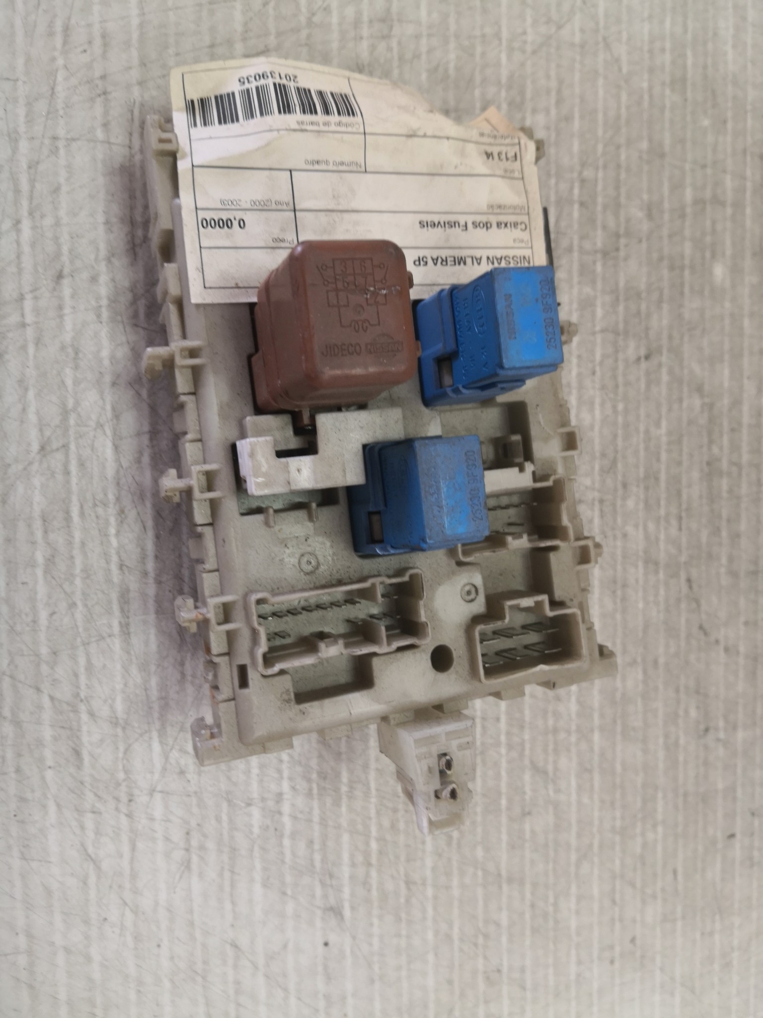 Caixa dos Fusíveis NISSAN ALMERA II Hatchback (N16) | 00 -  Imagem-1