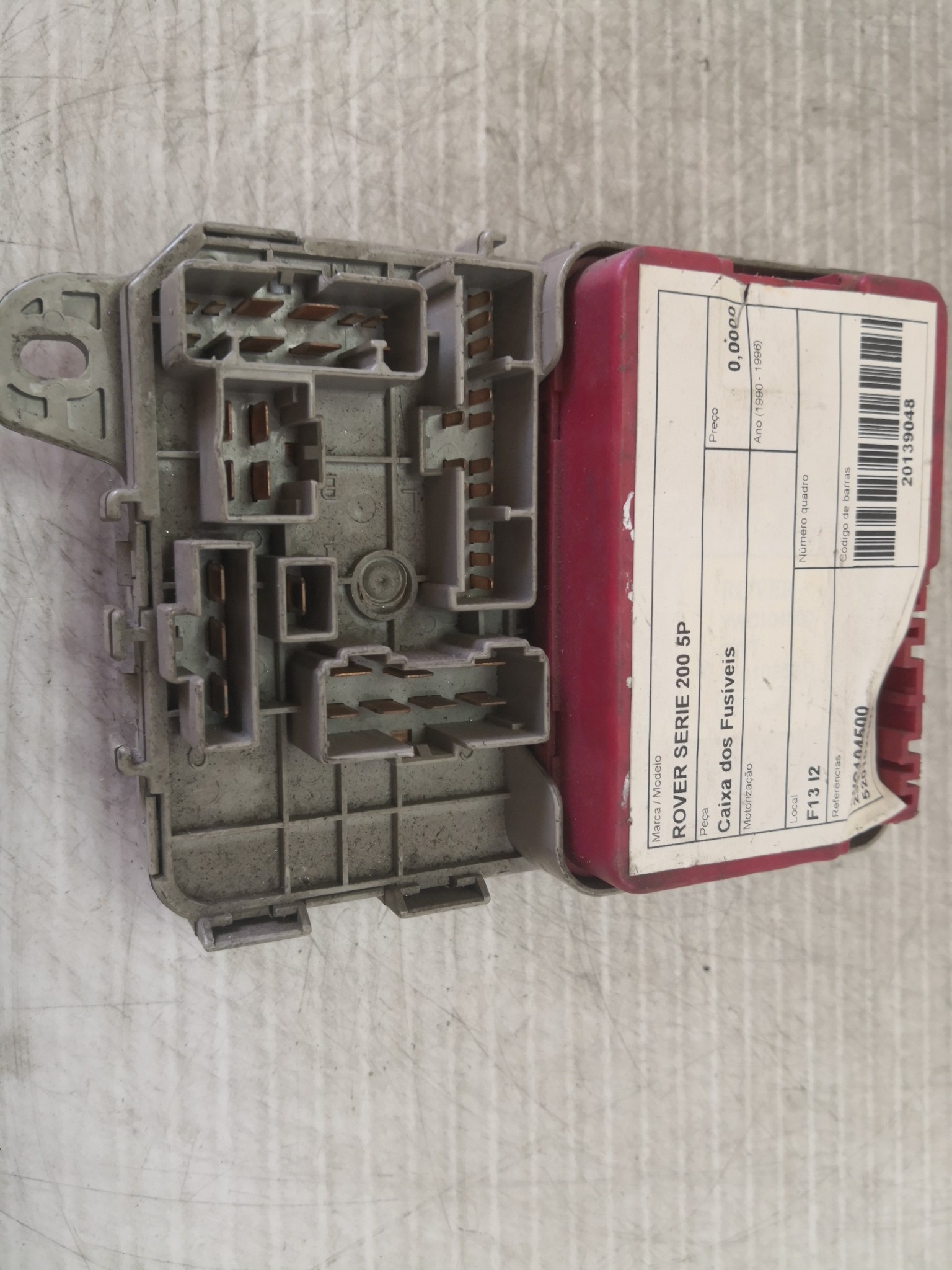 Caixa dos Fusíveis ROVER 200 Hatchback (XW) | 89 - 95 Imagem-1