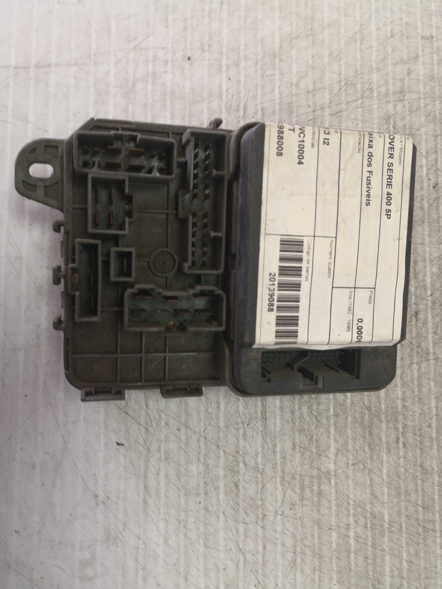 Caixa dos Fusíveis ROVER - ID S_29087