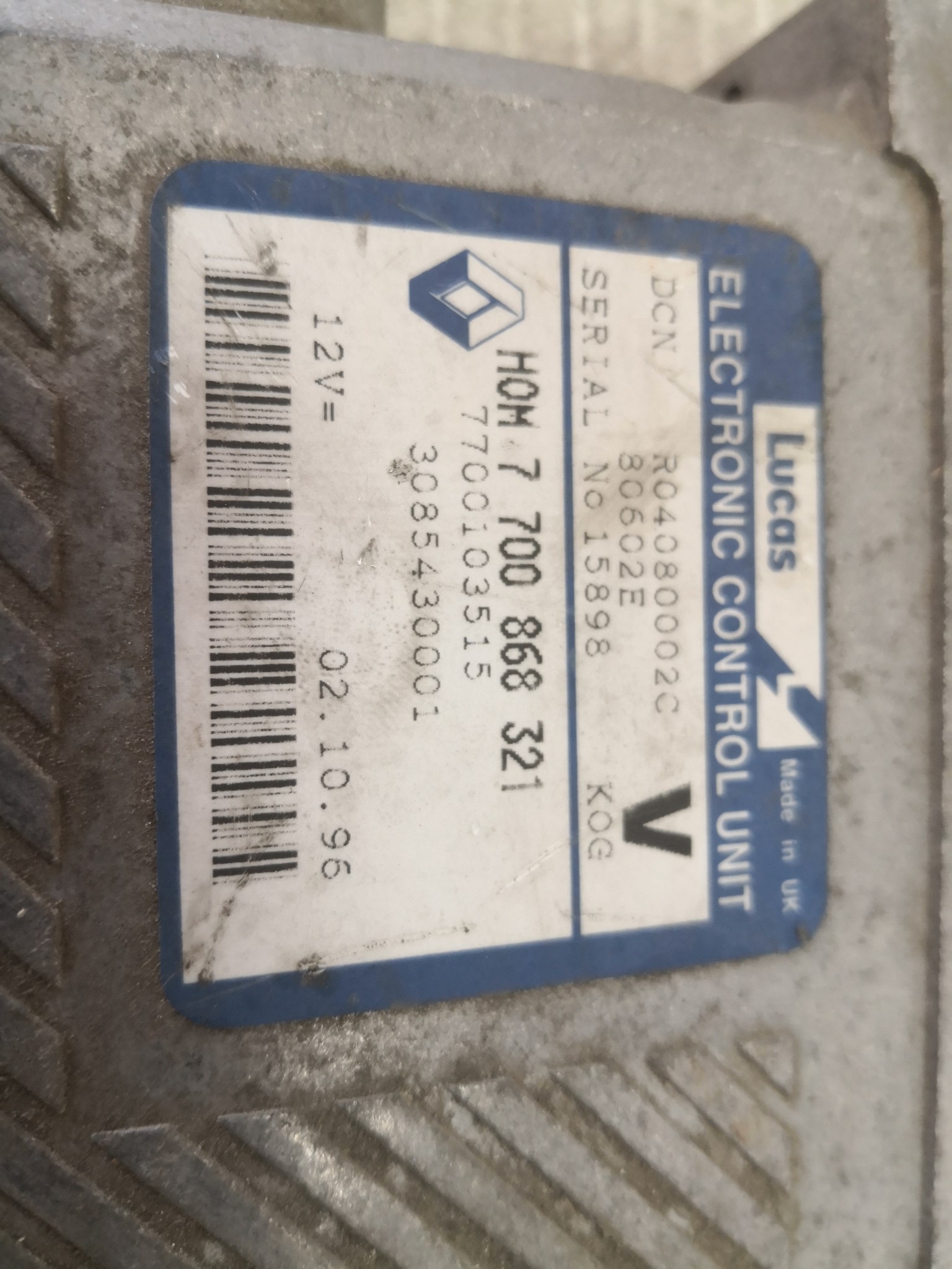 Centralina do Motor VOLVO V40 Combi (645) | 95 - 04 Imagem-3