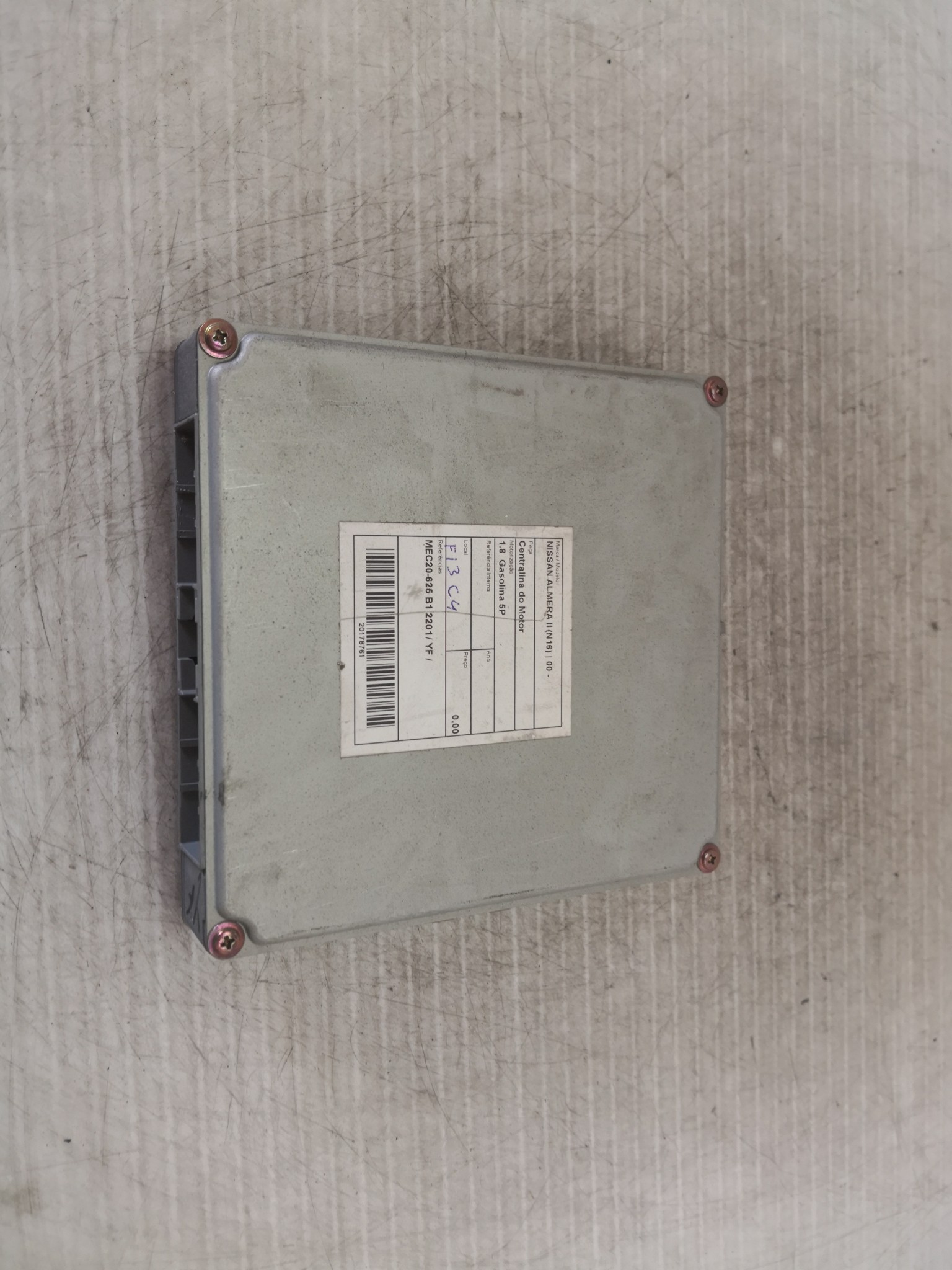 Centralina do Motor NISSAN - ID S_38760