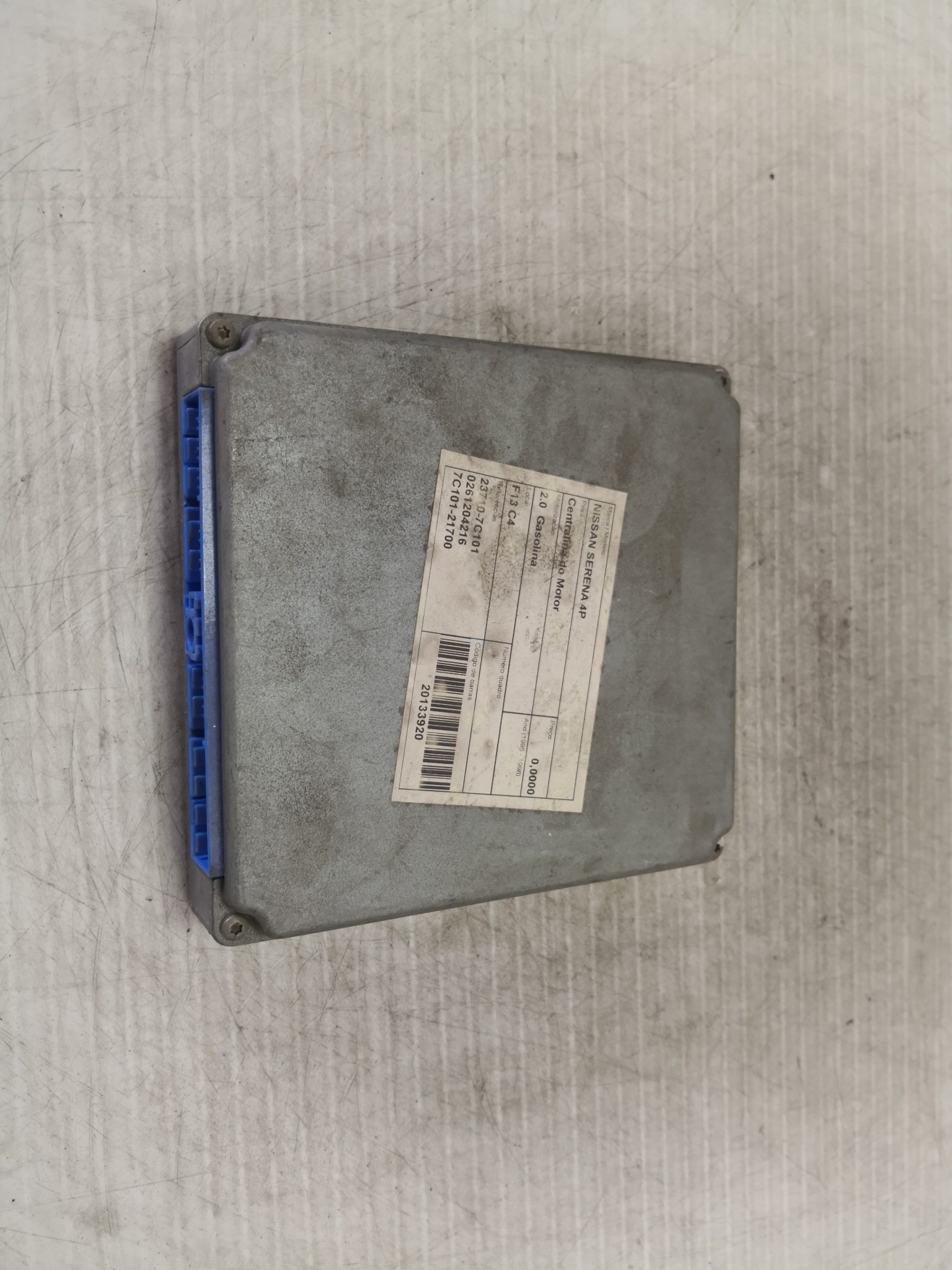 Centralina do Motor NISSAN - ID S_23919