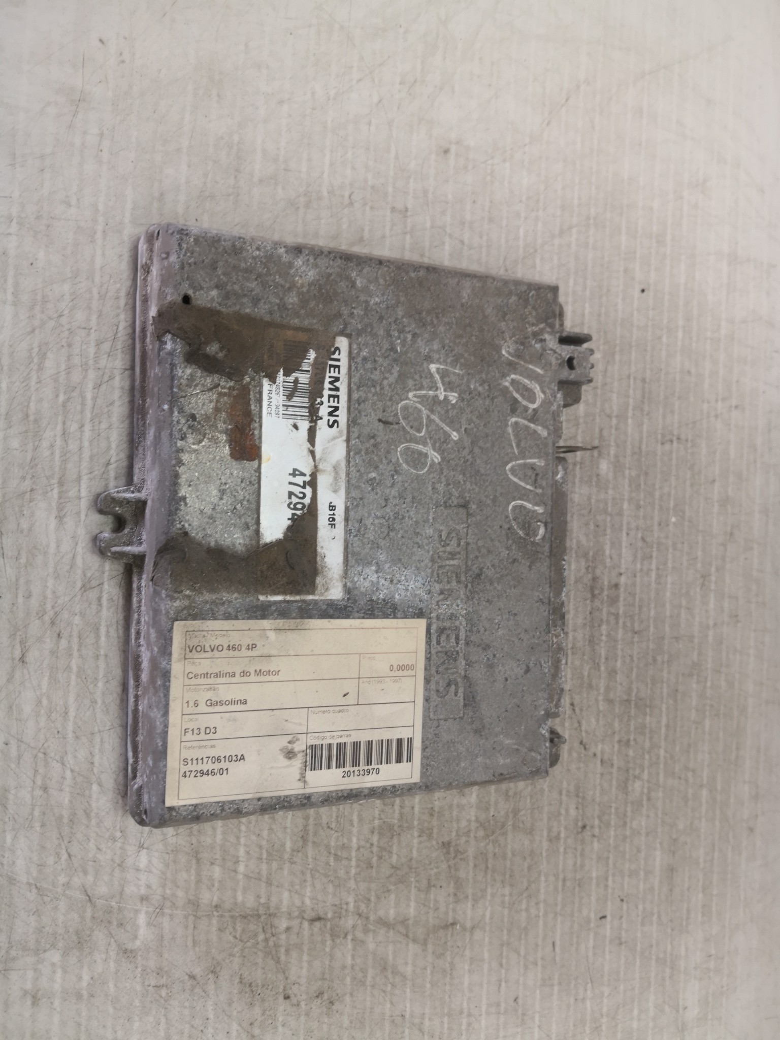 Centralina do Motor VOLVO - ID S_23969
