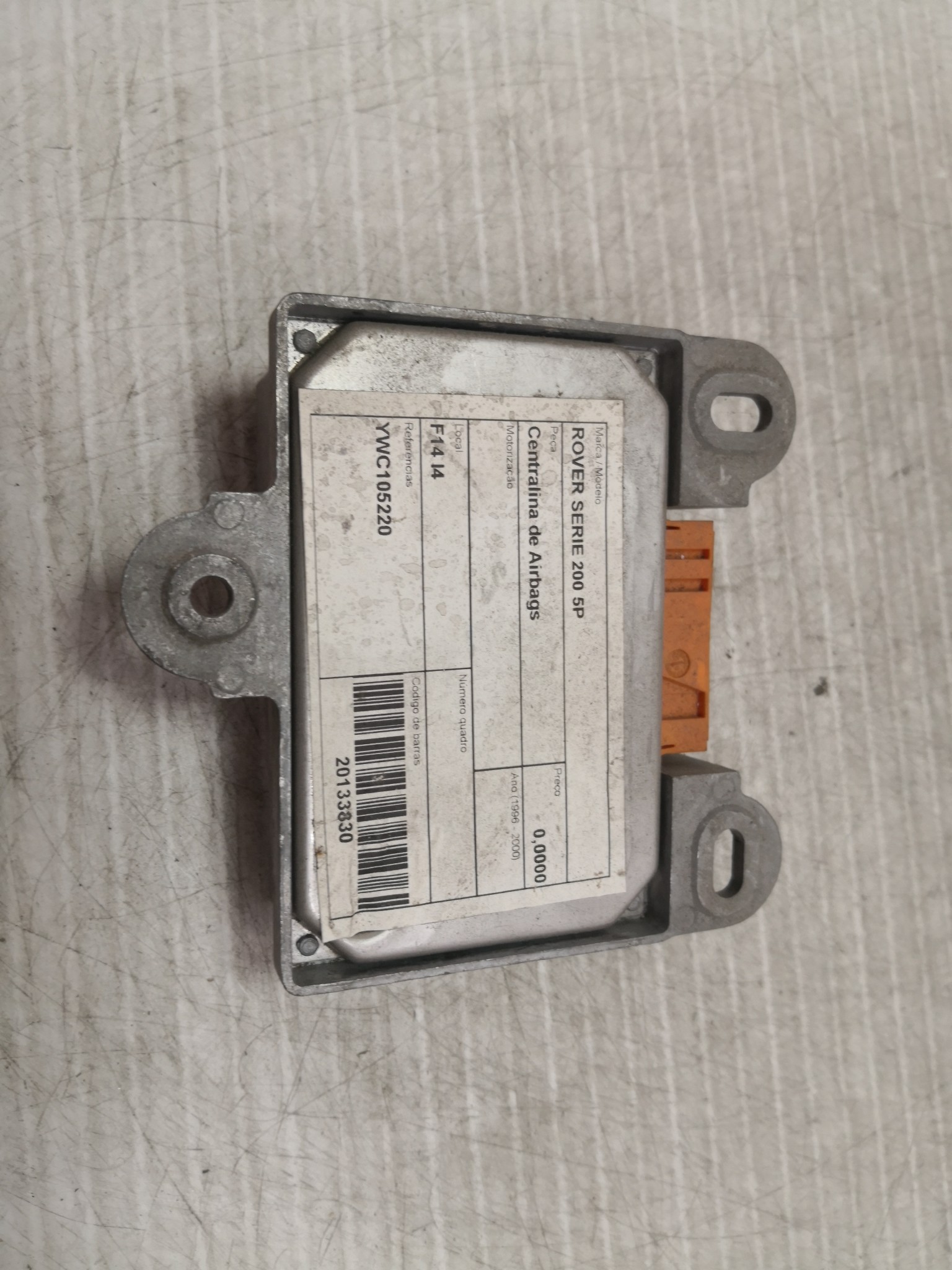 Centralina de Airbags ROVER - ID S_23829