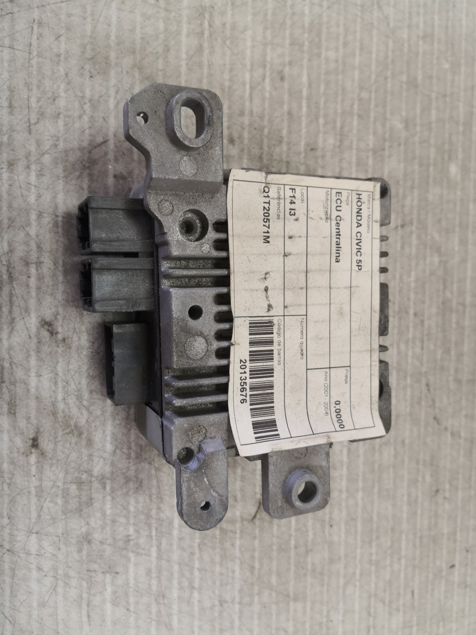 ECU Centralina HONDA - ID S_25675