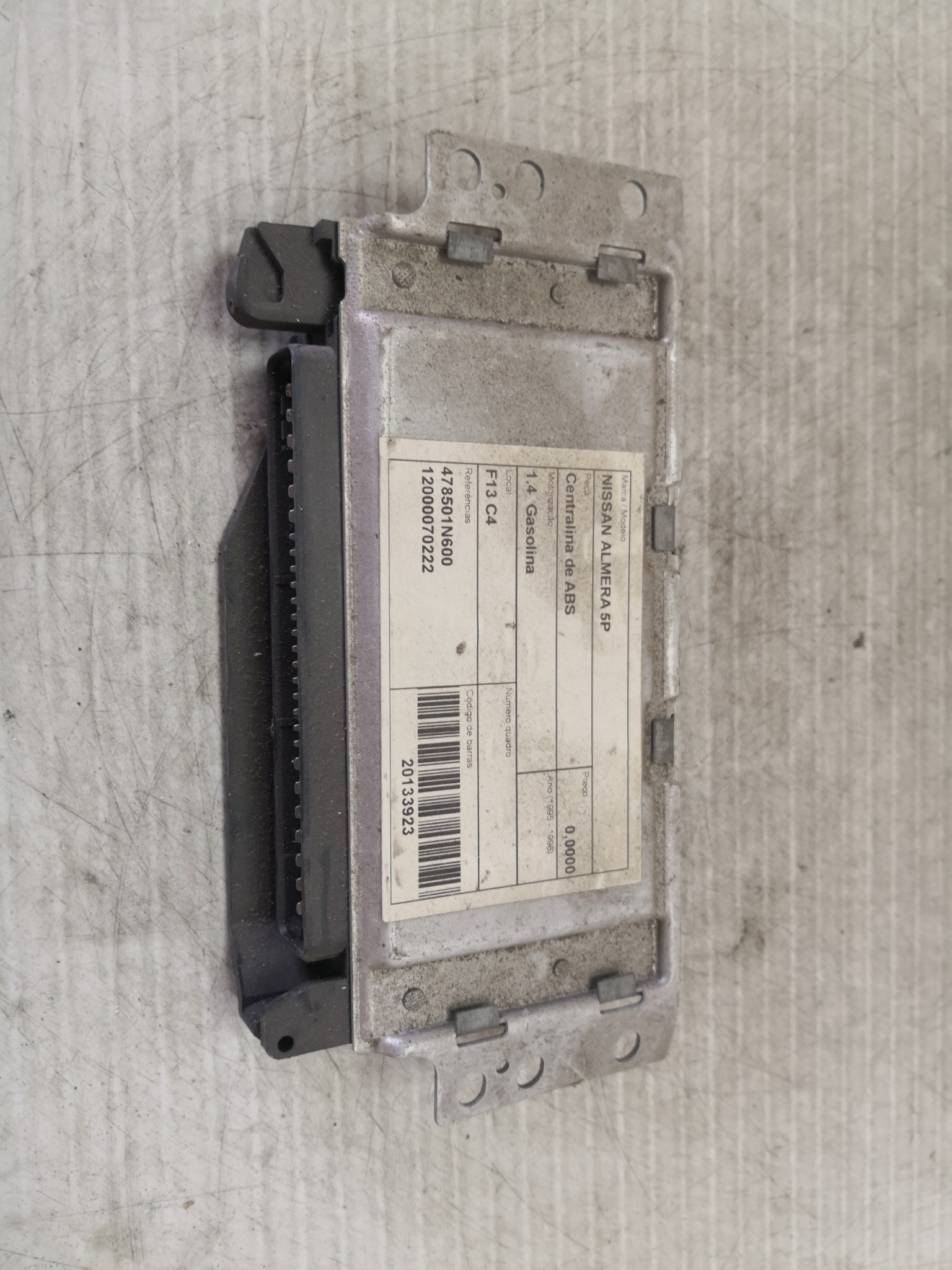 Centralina de ABS NISSAN - ID S_23922