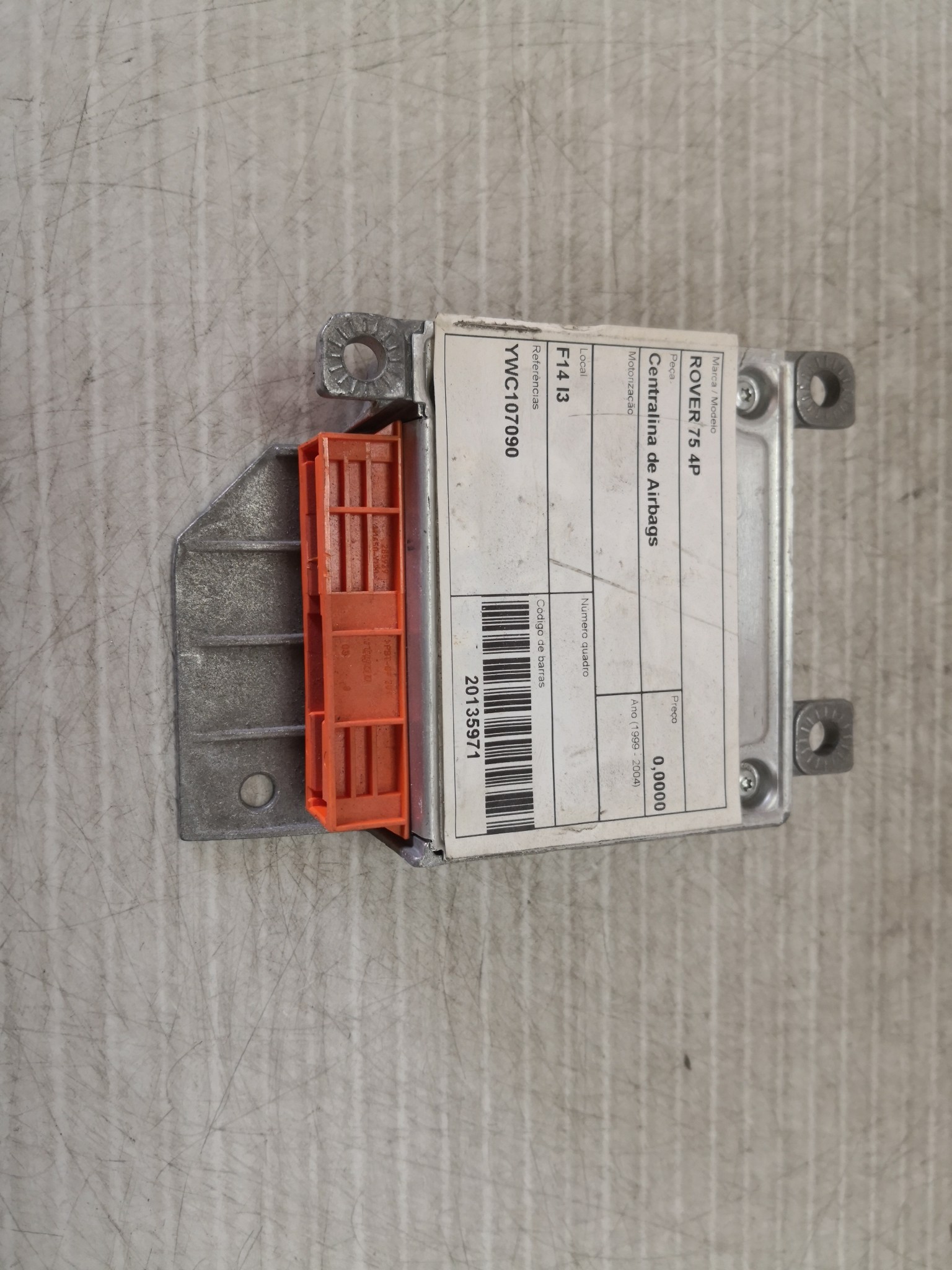 Centralina de Airbags ROVER - ID S_25970