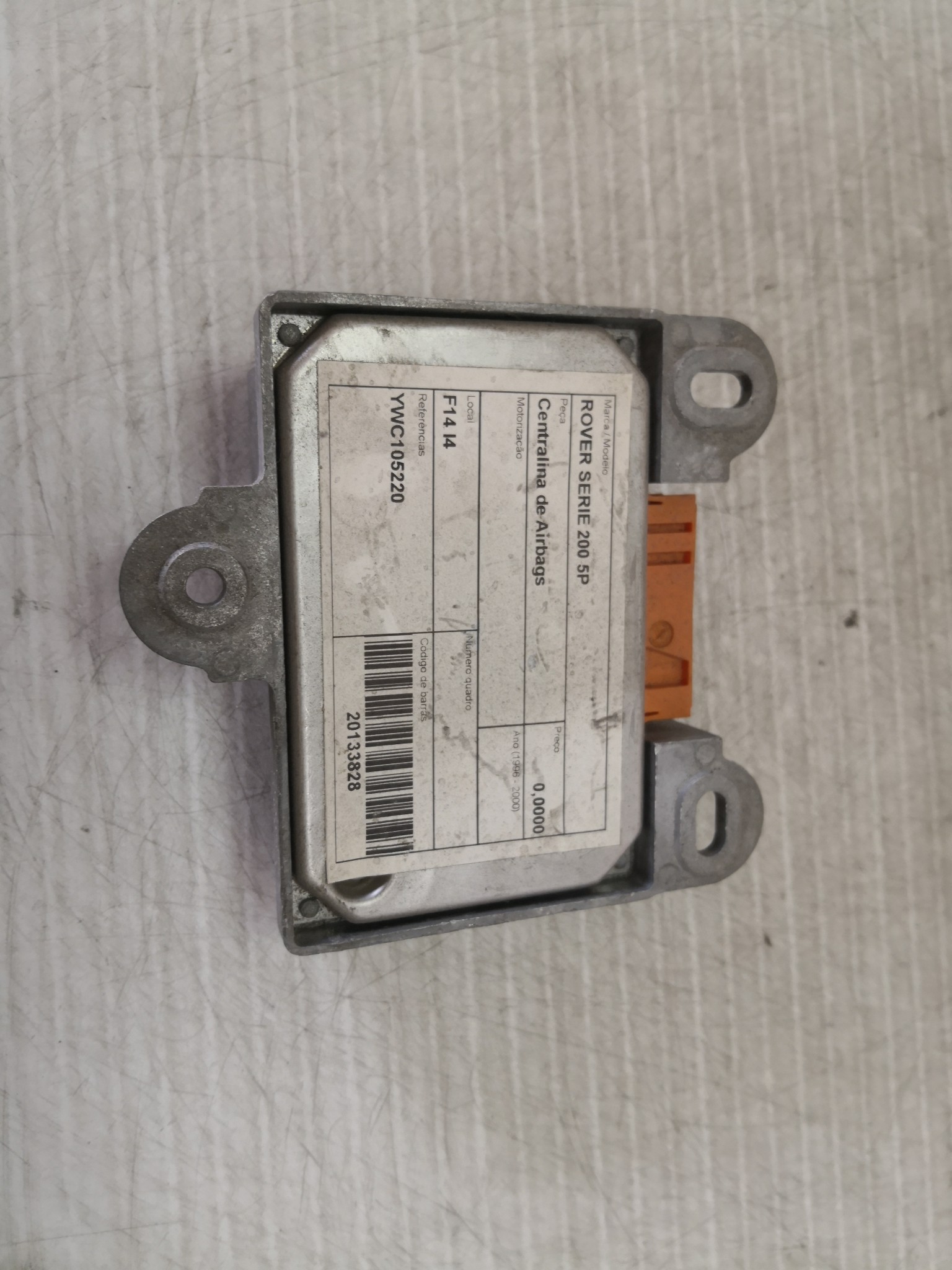 Centralina de Airbags ROVER - ID S_23827