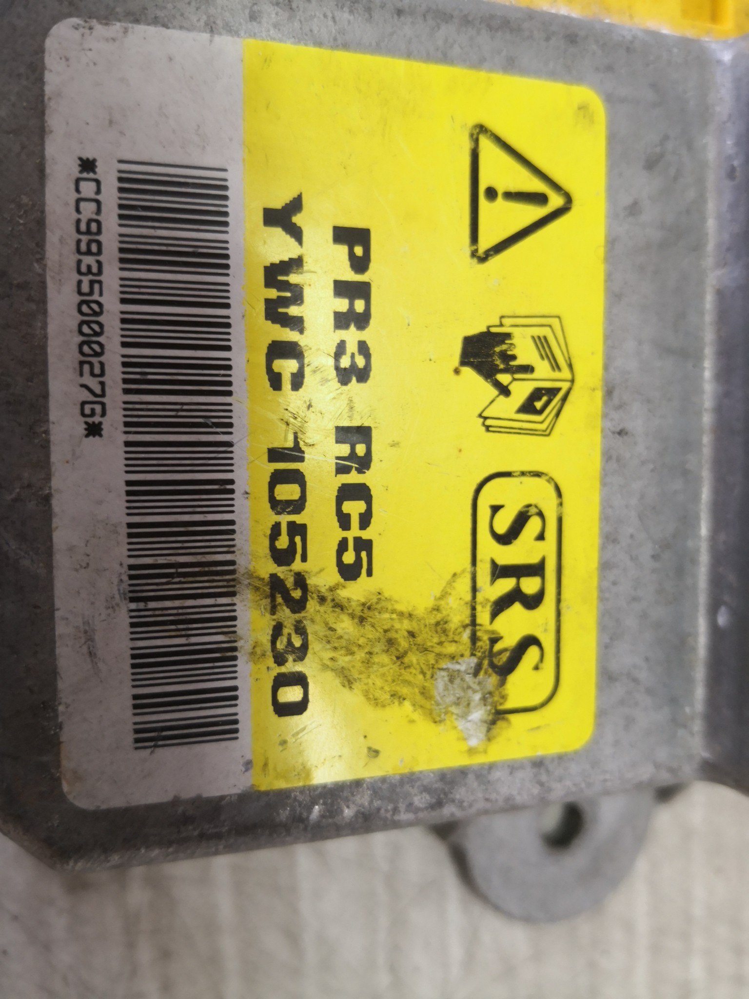 Centralina de Airbags MG MGF (RD) | 95 - 02 Imagem-3