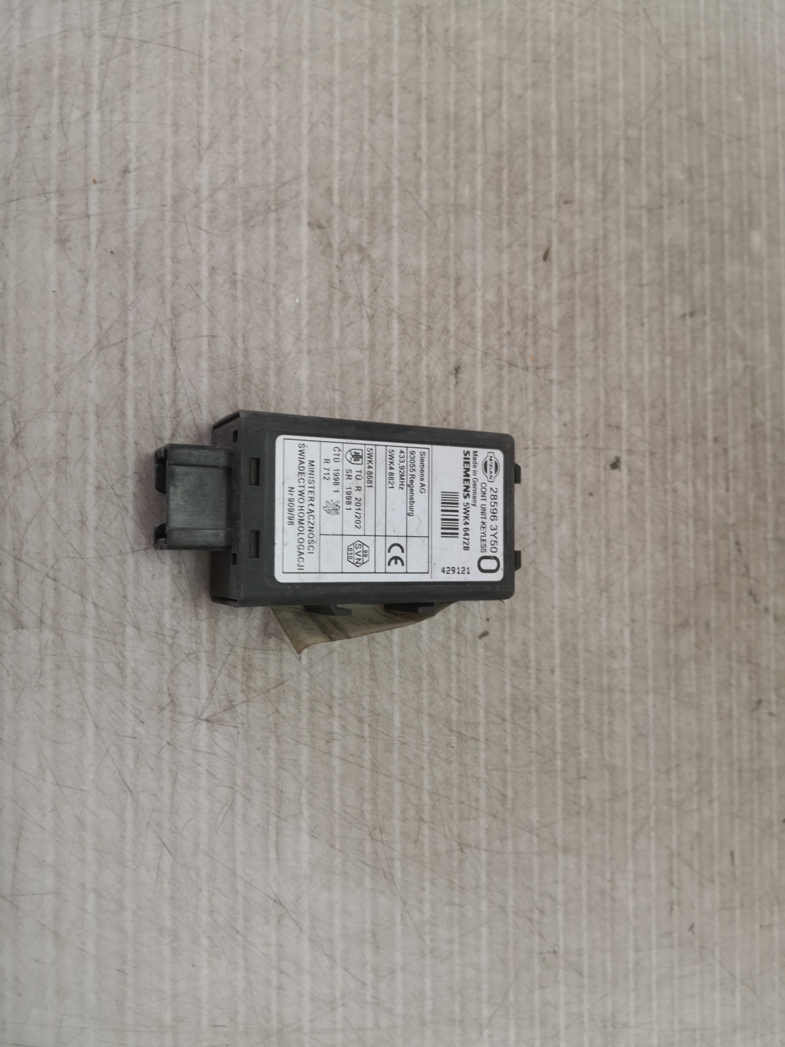 Centralina de ABS NISSAN - ID S_25682