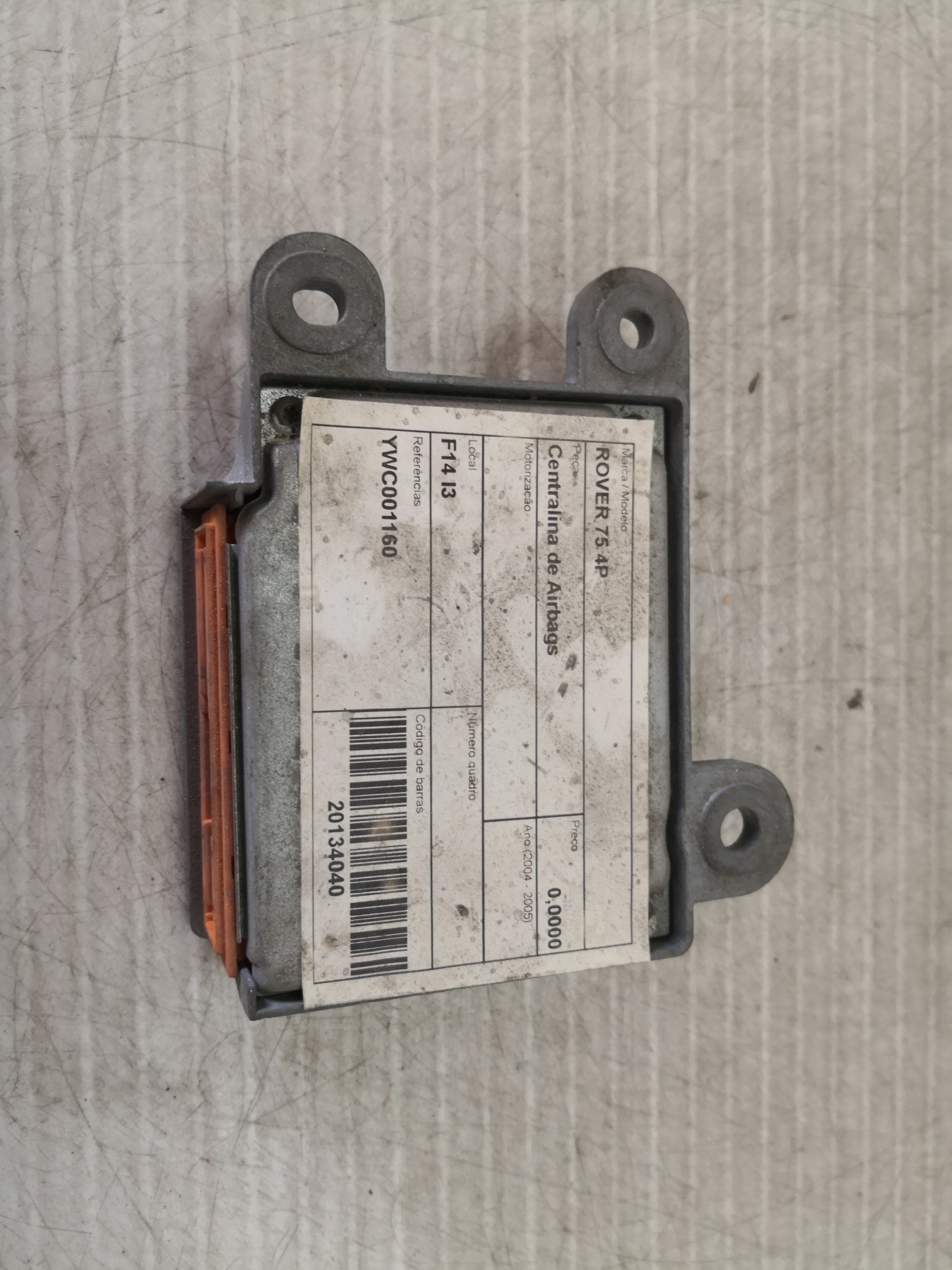 Centralina de Airbags ROVER - ID S_24039