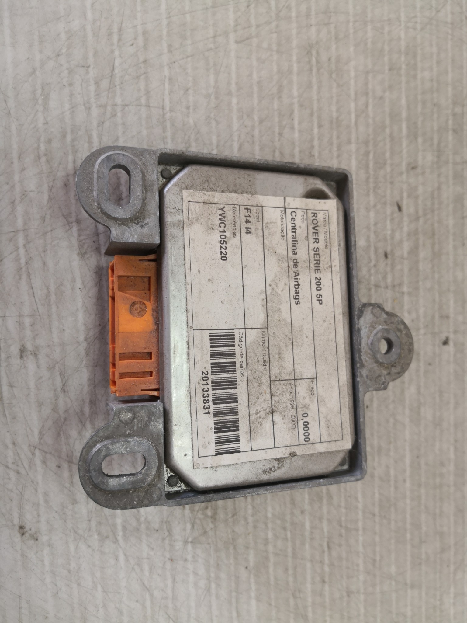 Centralina de Airbags ROVER - ID S_23830