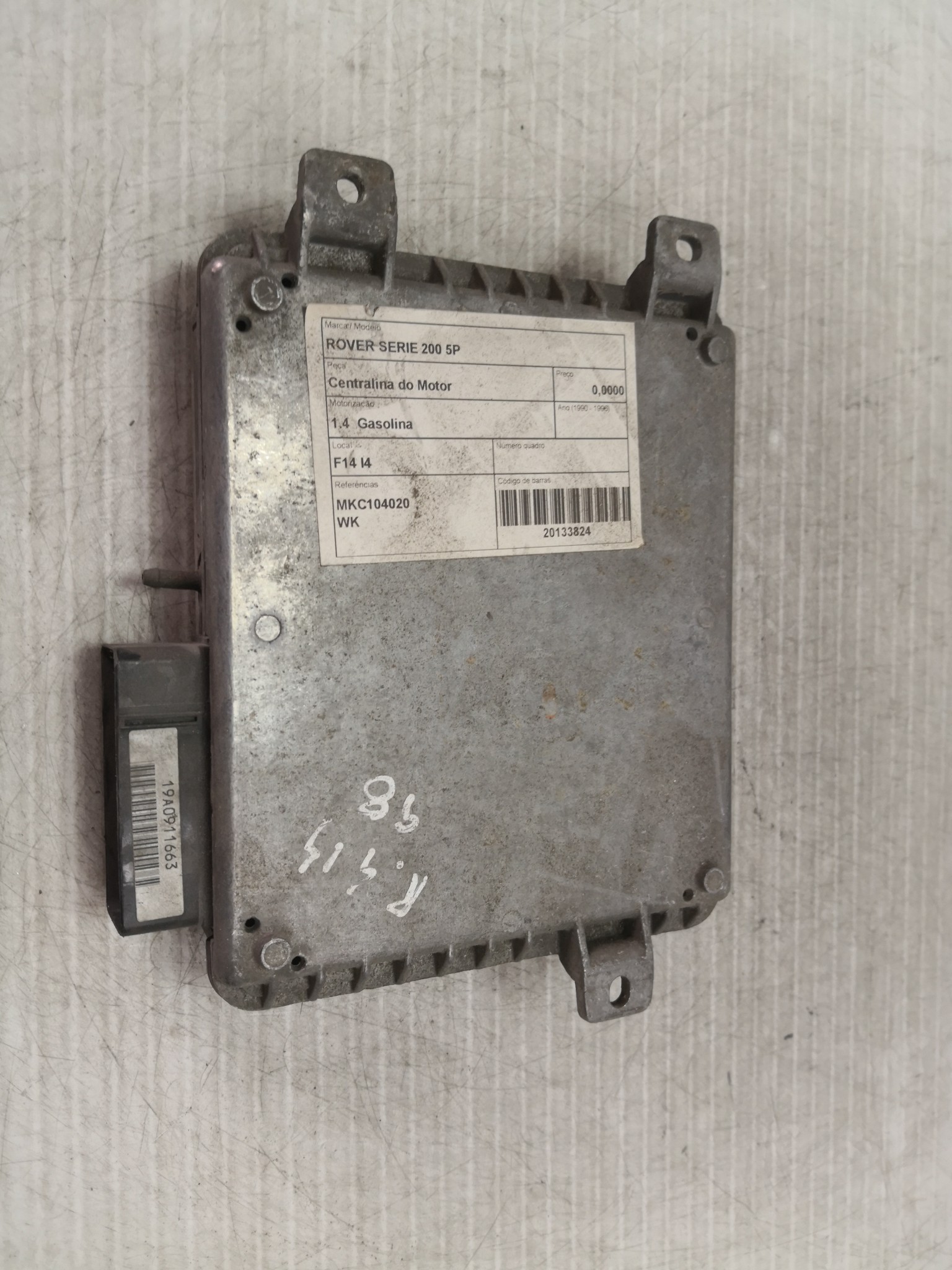 Centralina do Motor ROVER - ID S_23823