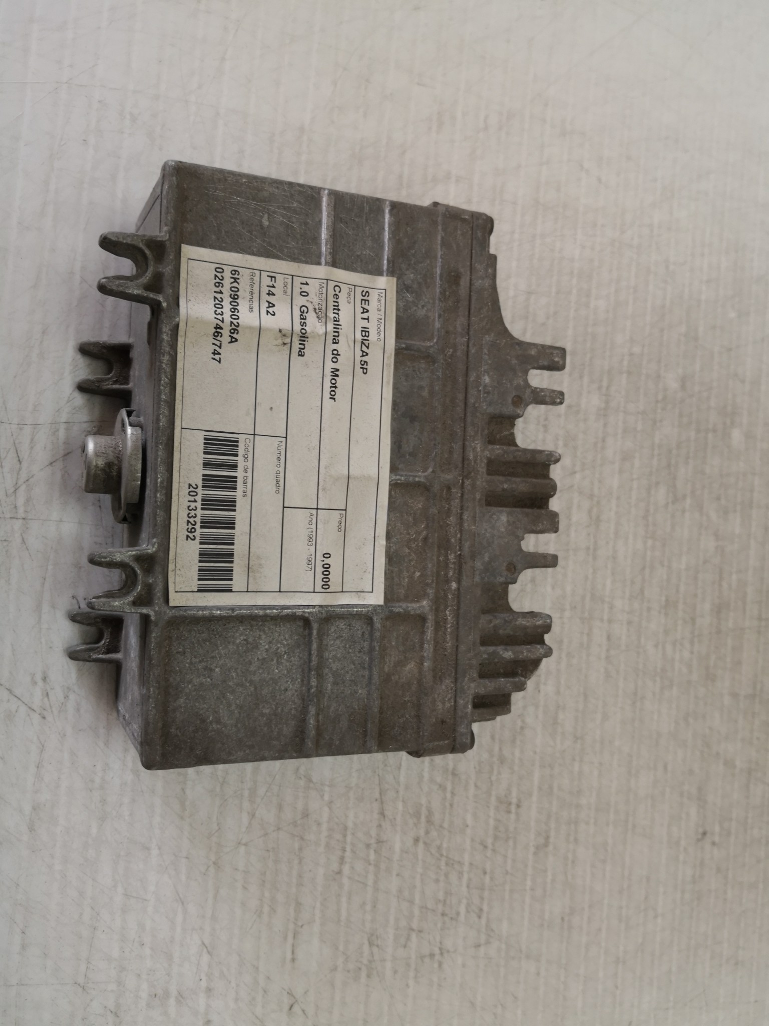 Centralina do Motor SEAT - ID S_23291