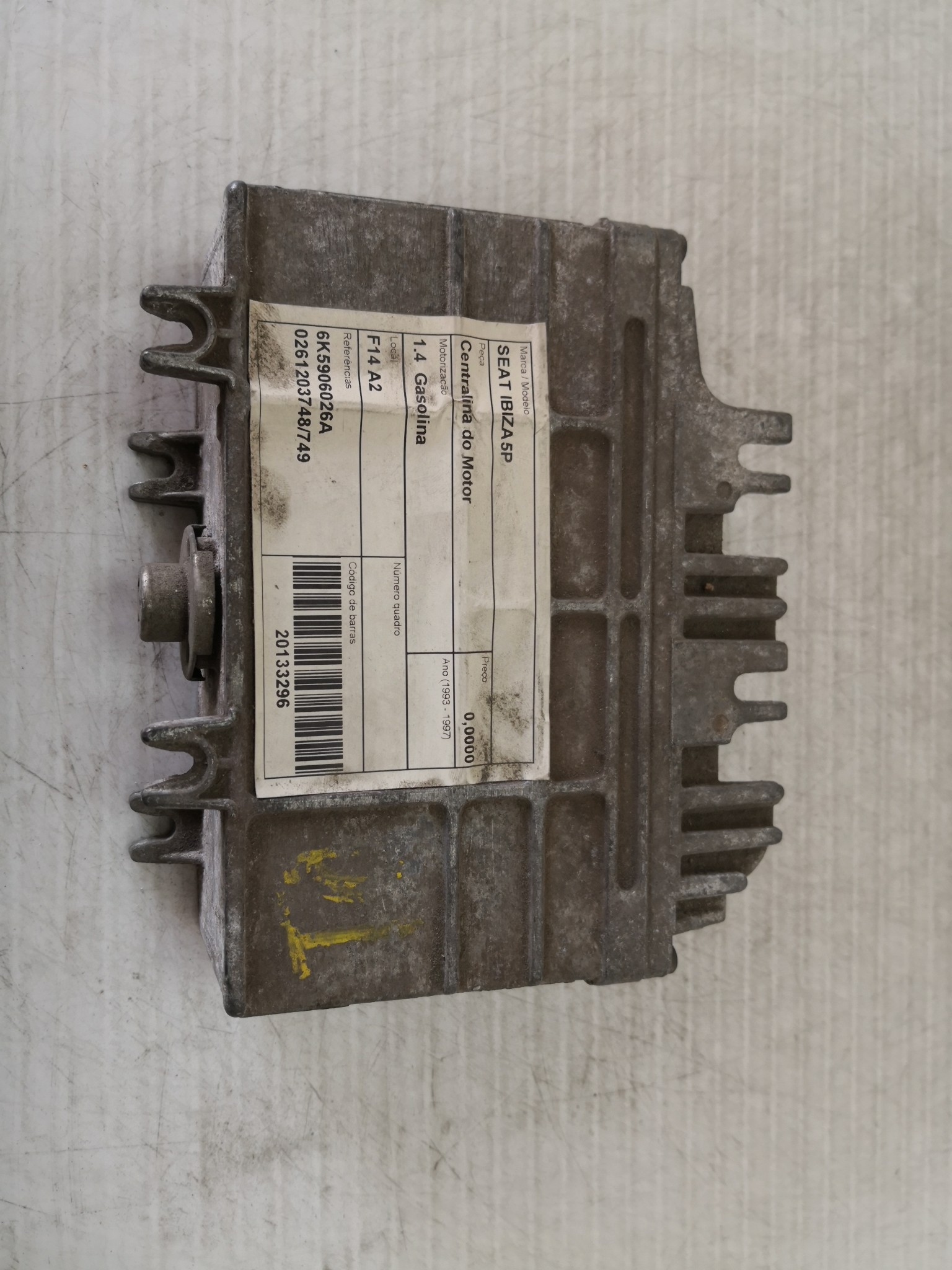 Centralina do Motor SEAT - ID S_23295