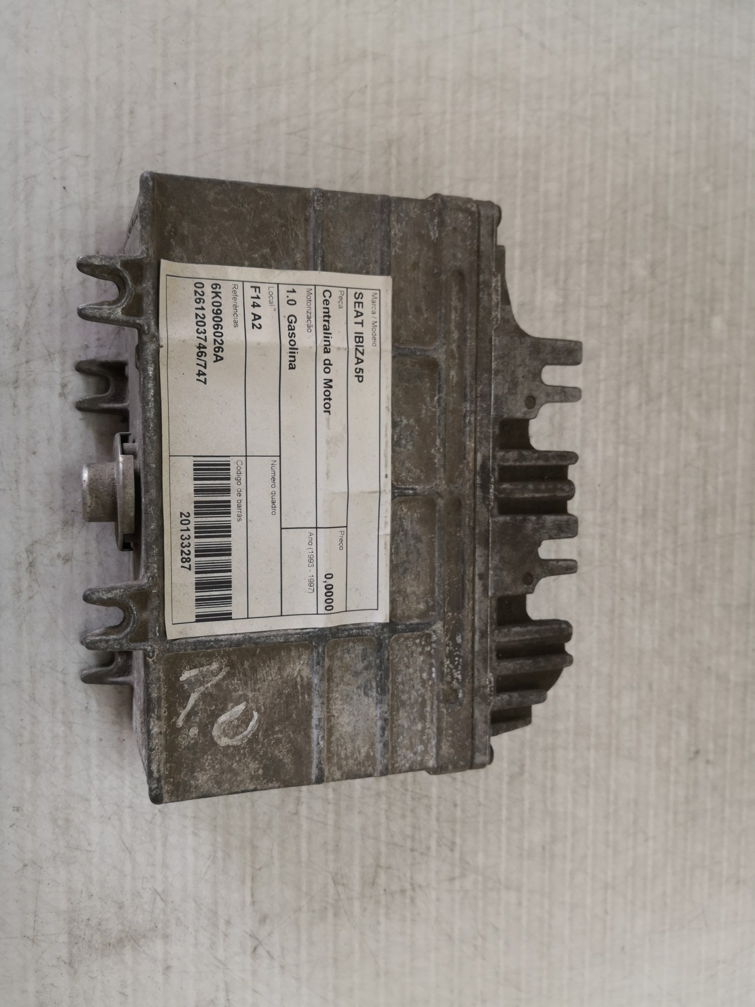 Centralina do Motor SEAT - ID S_23286