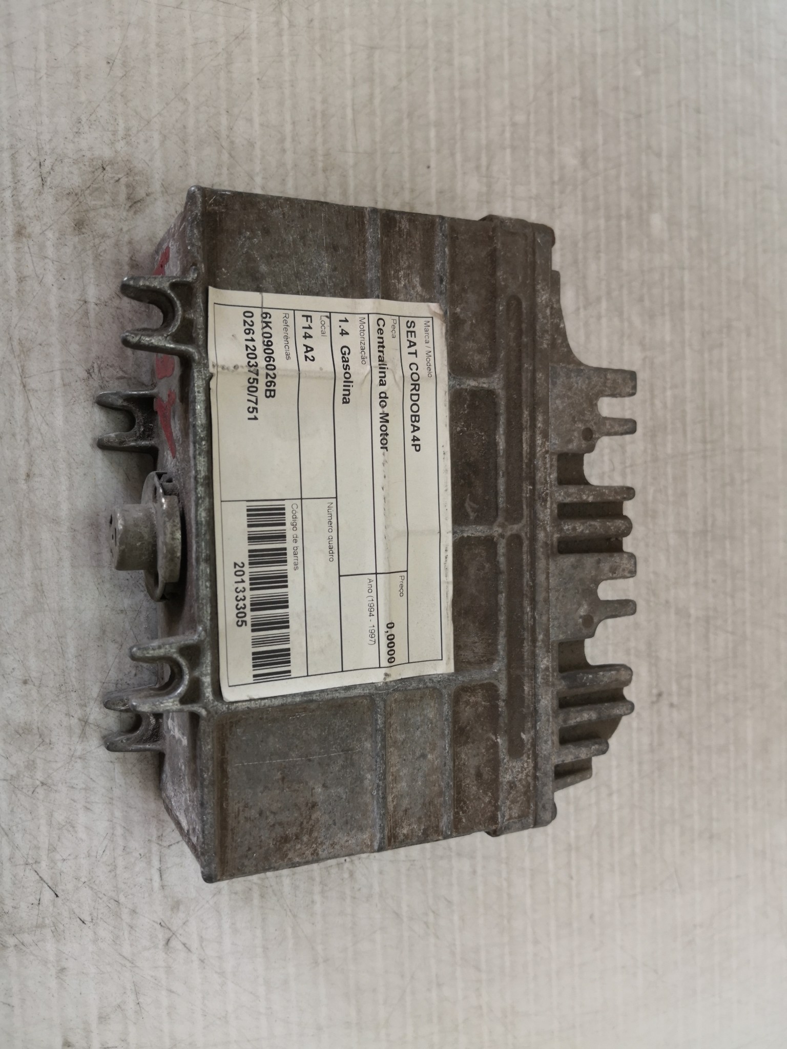 Centralina do Motor SEAT - ID S_23304