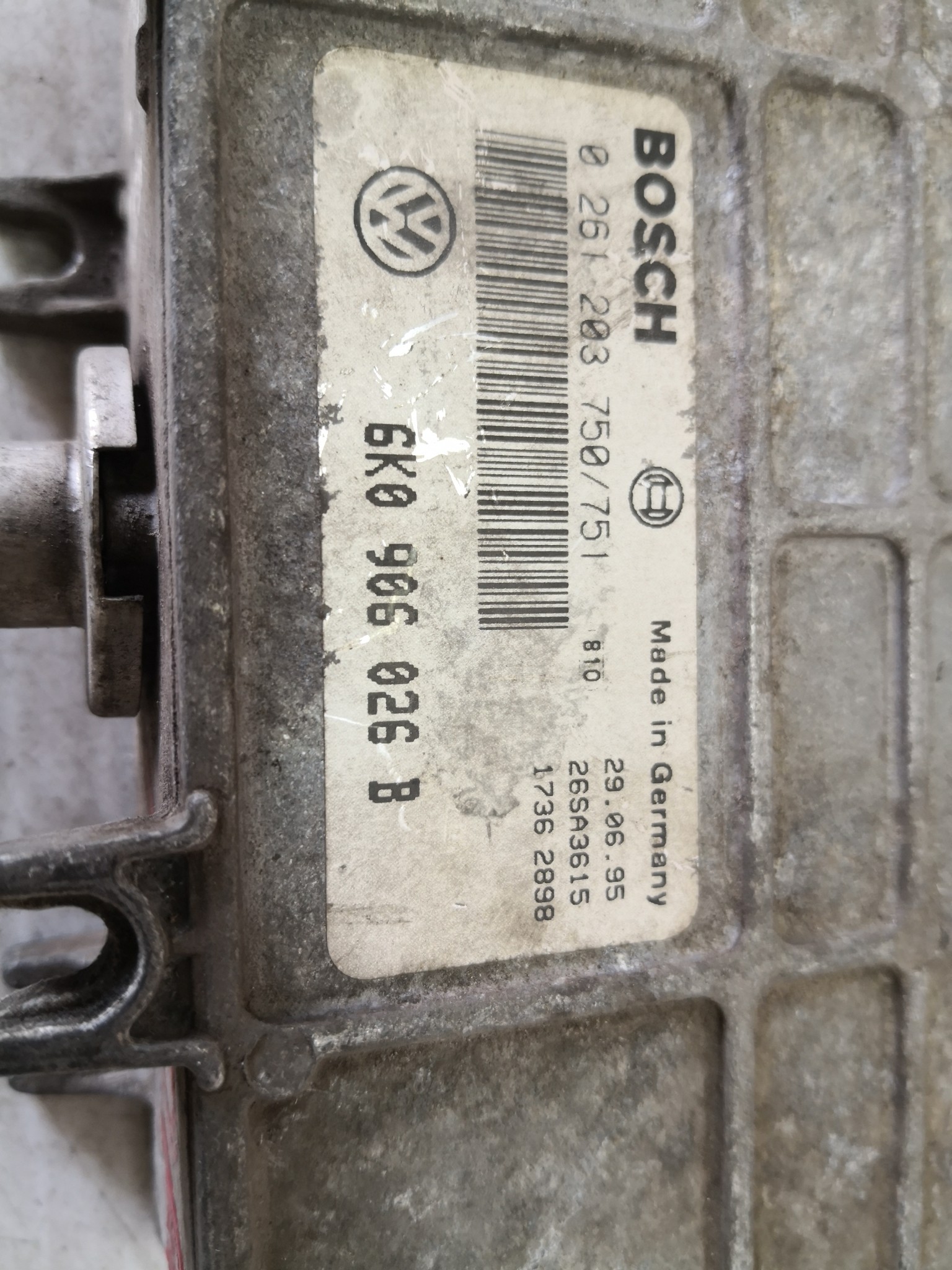 Centralina do Motor SEAT CORDOBA (6K1, 6K2) | 93 - 02 Imagem-3