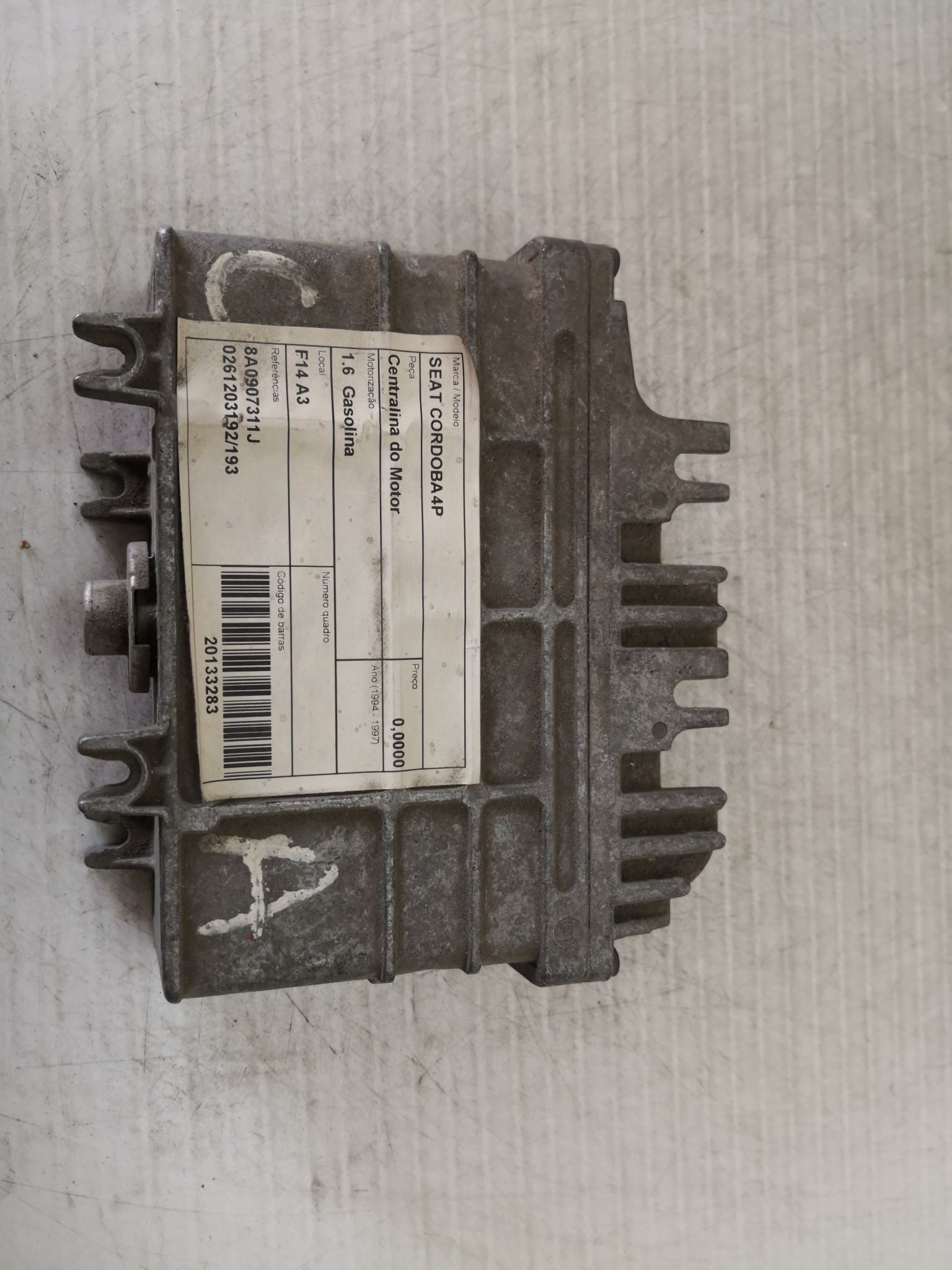 Centralina do Motor SEAT - ID S_23282