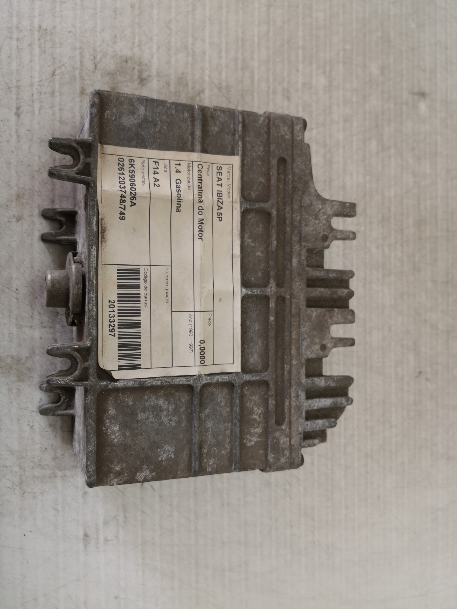 Centralina do Motor SEAT - ID S_23296