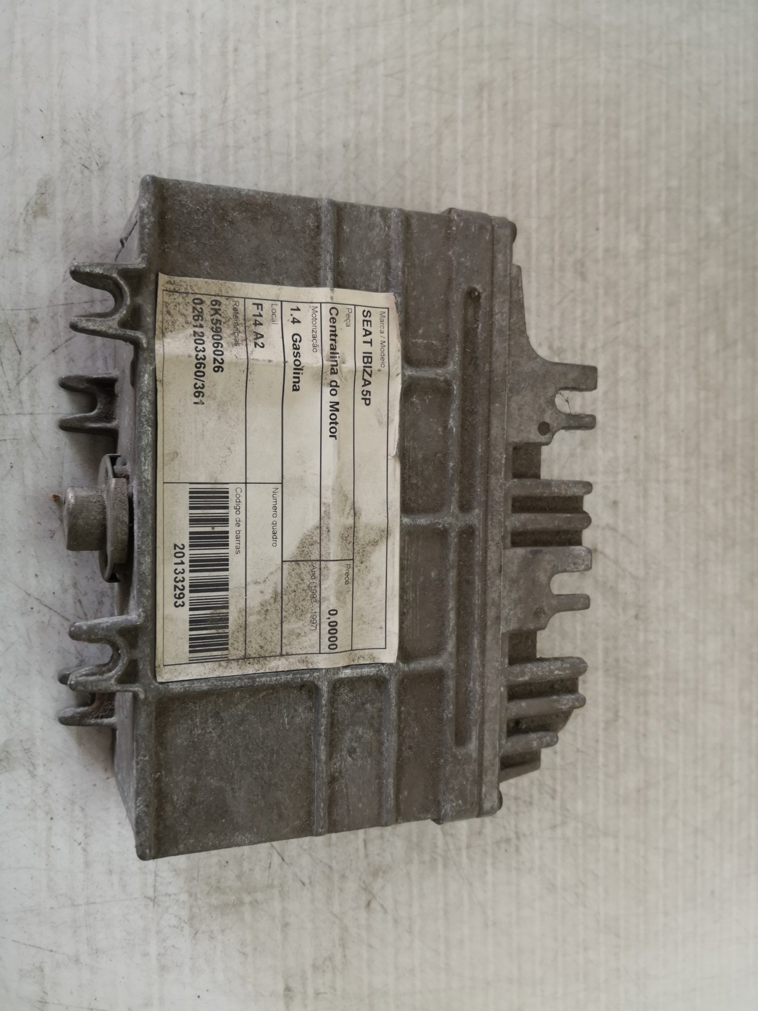 Centralina do Motor SEAT - ID S_23292