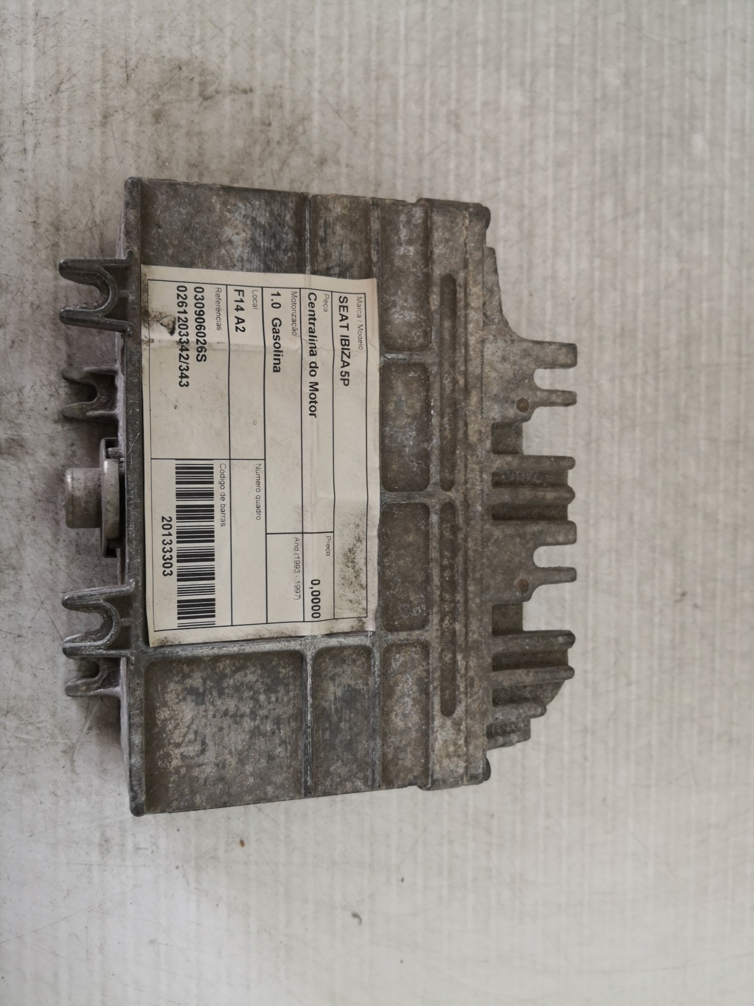 Centralina do Motor SEAT - ID S_23302