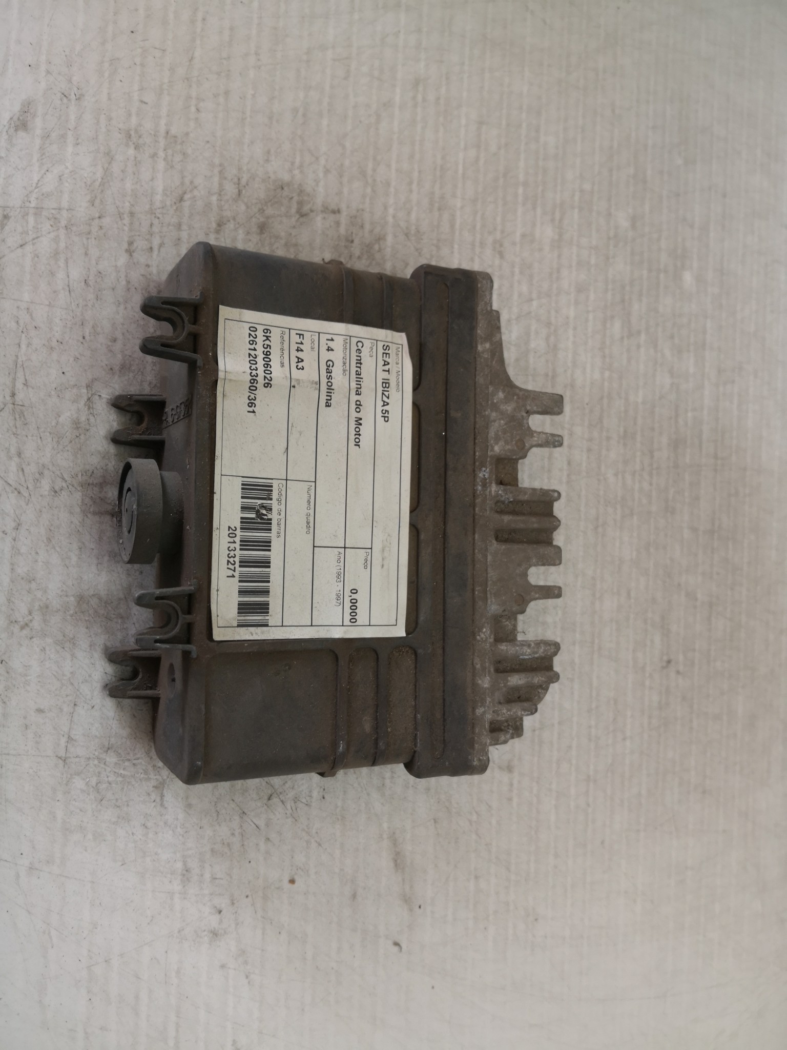 Centralina do Motor SEAT - ID S_23270