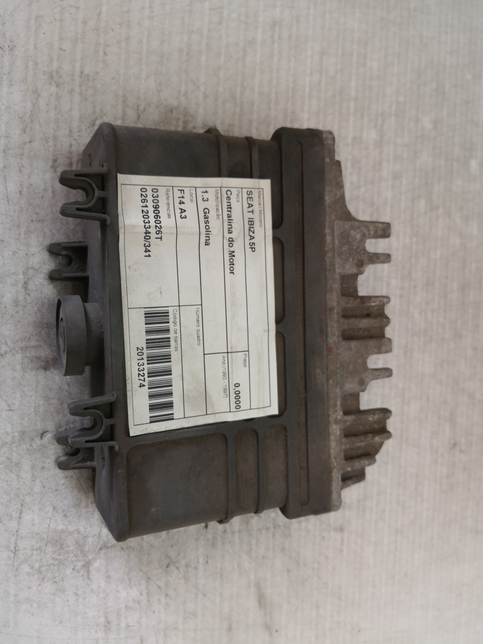 Centralina do Motor SEAT - ID S_23273