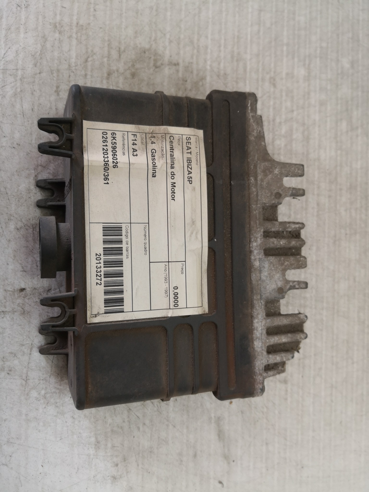 Centralina do Motor SEAT - ID S_23271