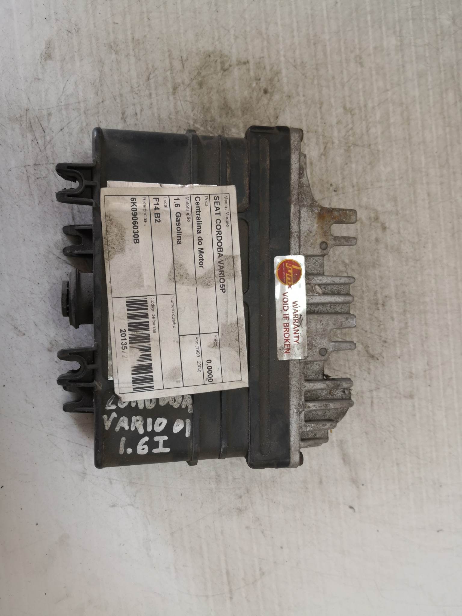 Centralina do Motor SEAT - ID S_25724