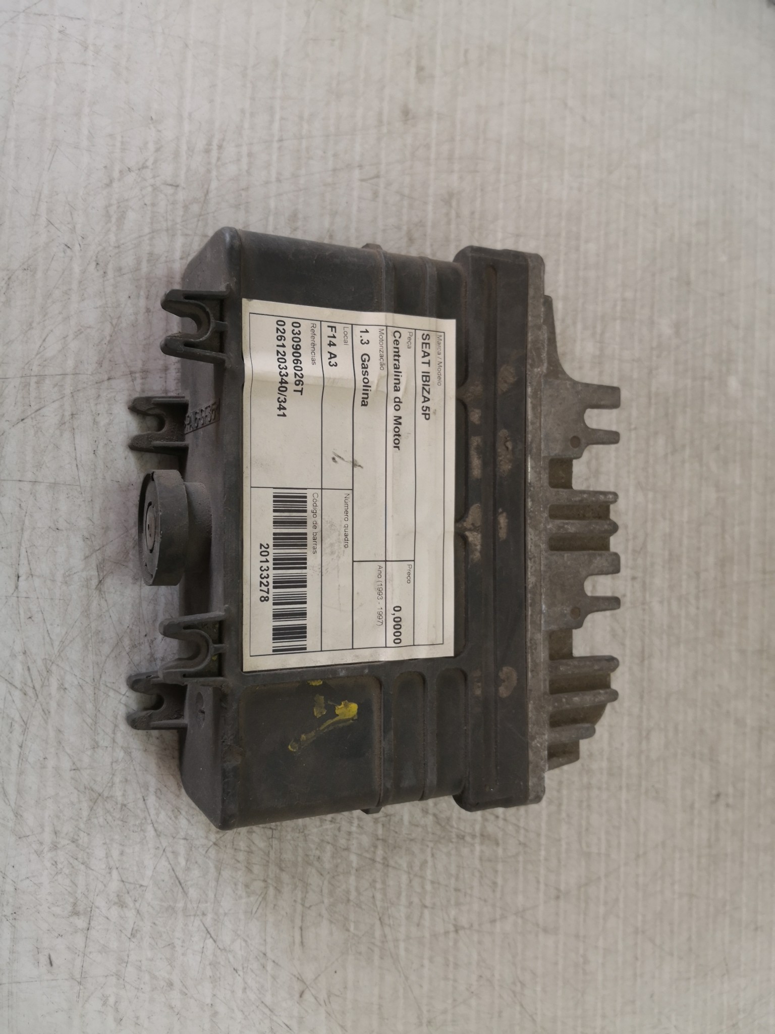 Centralina do Motor SEAT - ID S_23277