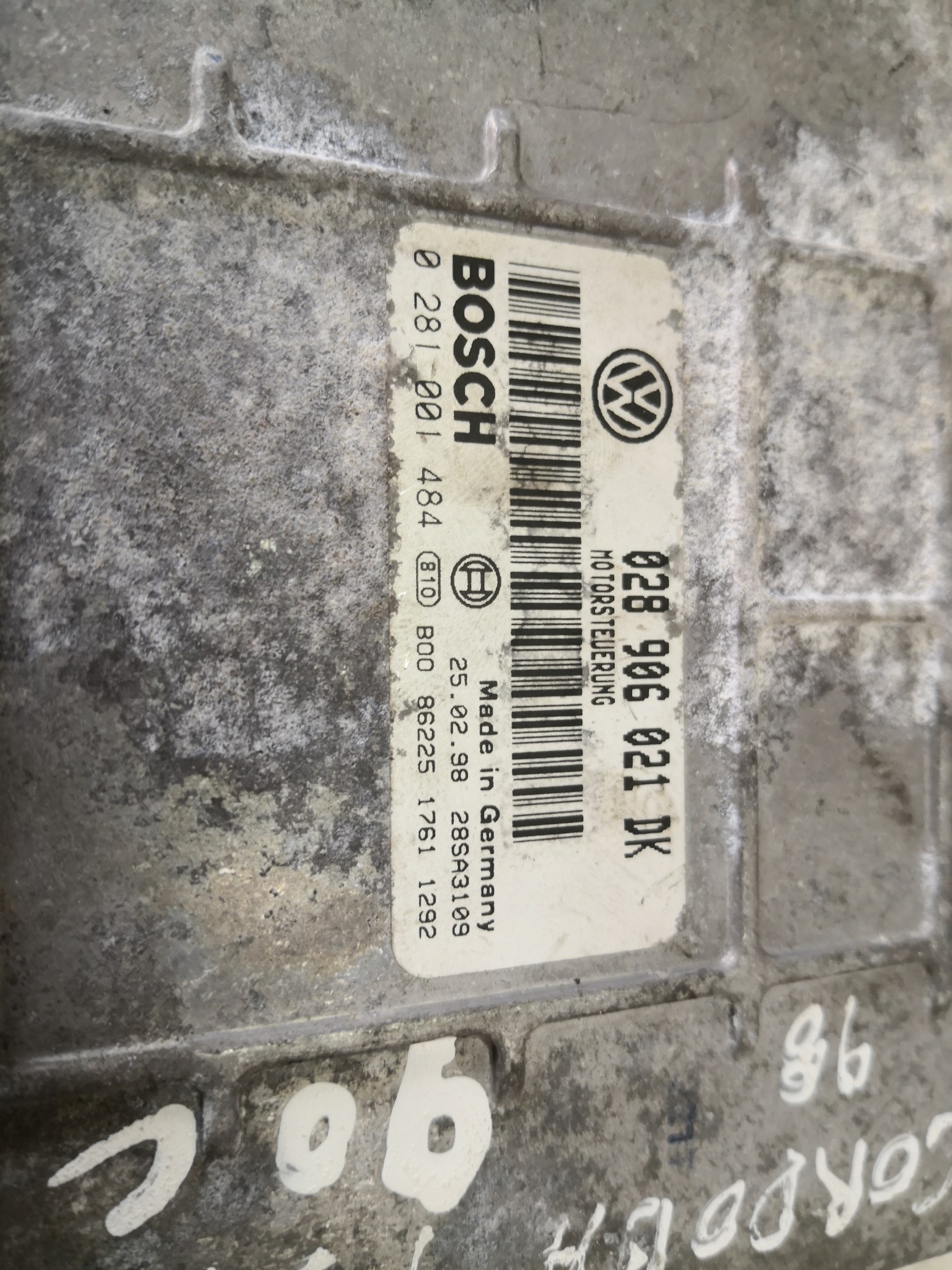 Centralina do Motor SEAT CORDOBA (6K1, 6K2) | 93 - 02 Imagem-3