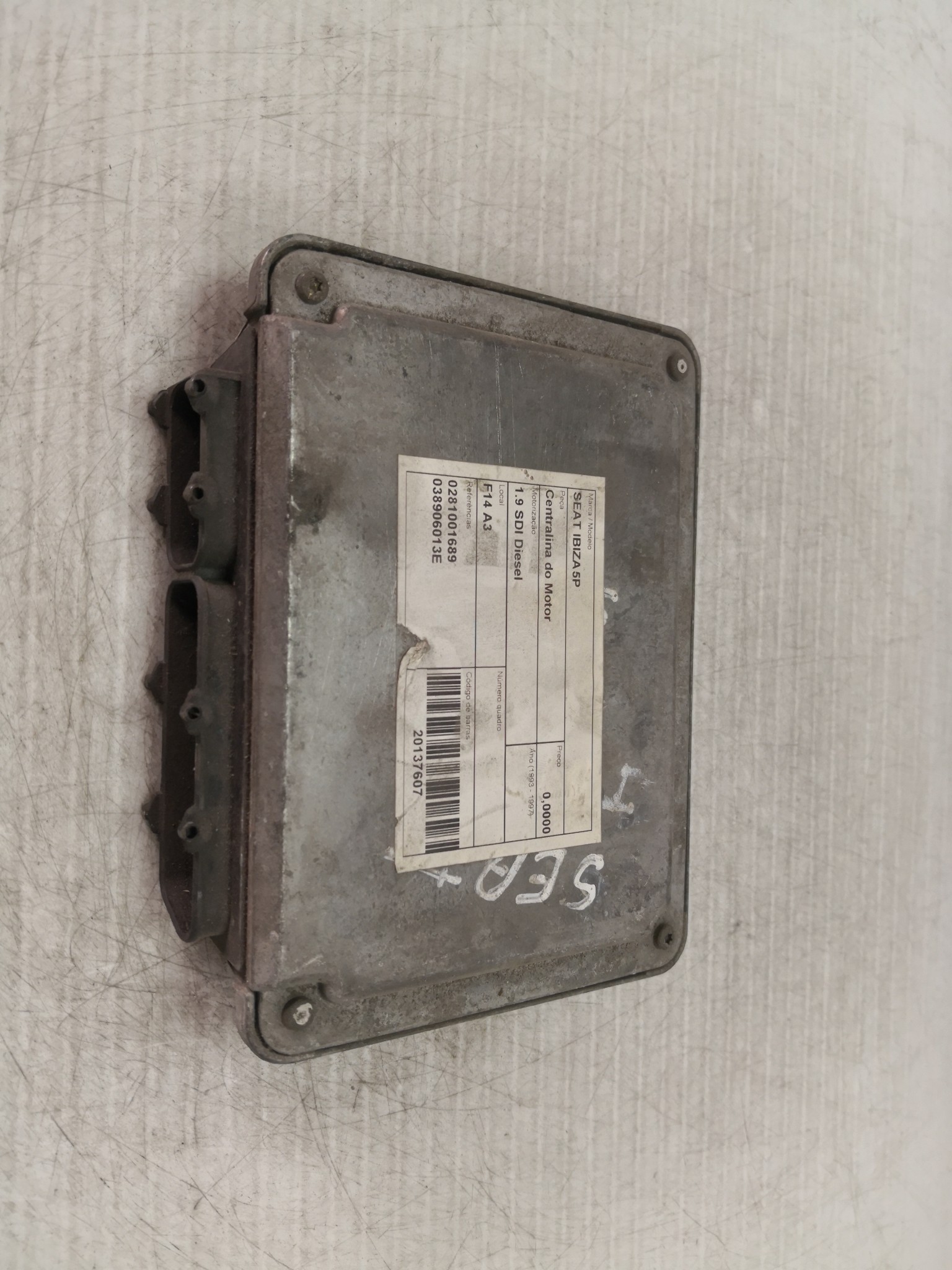 Centralina do Motor SEAT - ID S_27606