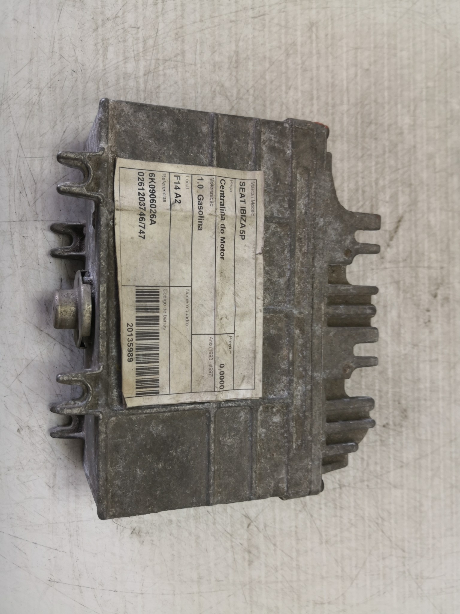 Centralina do Motor SEAT - ID S_25988