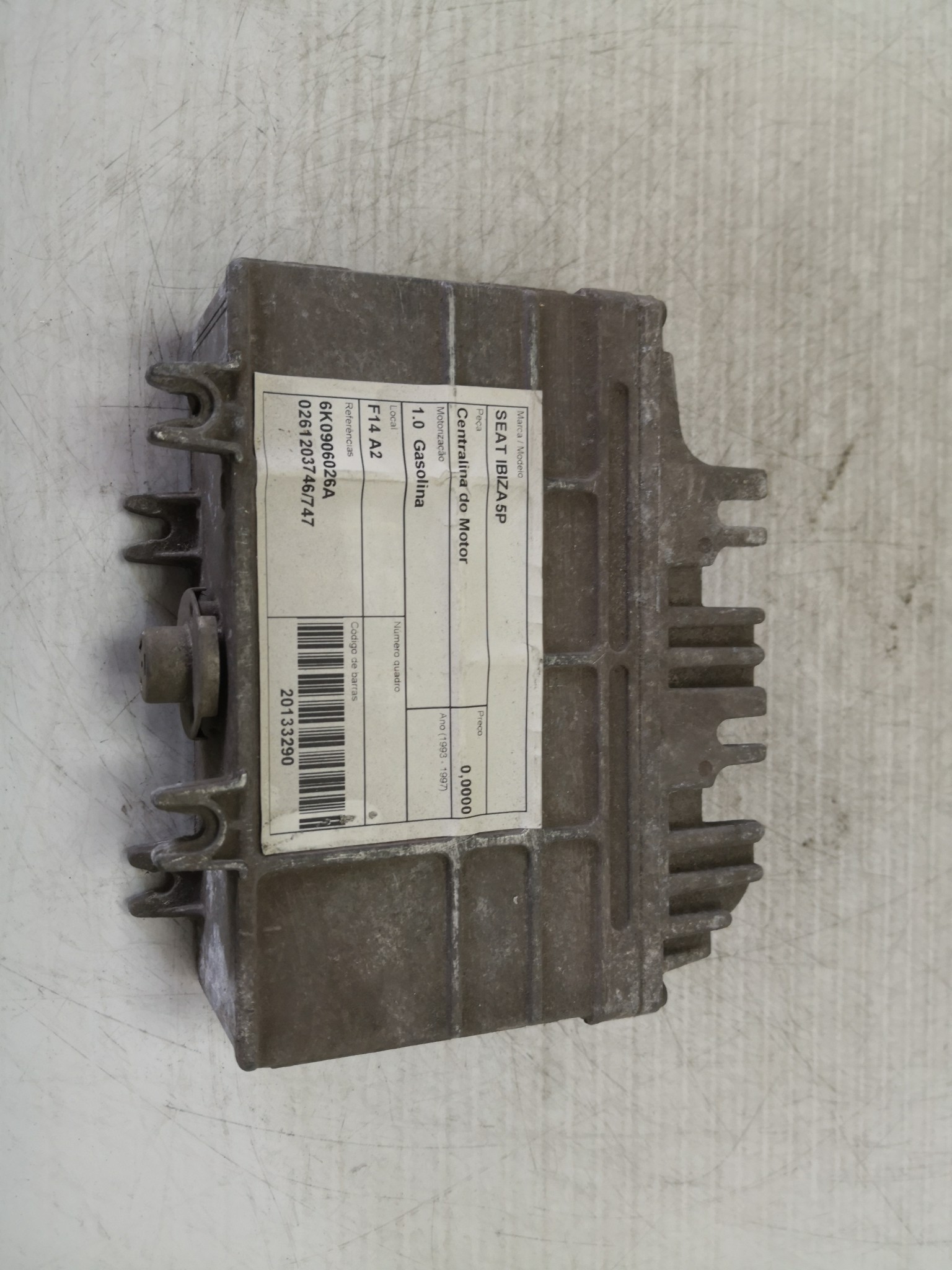 Centralina do Motor SEAT - ID S_23289