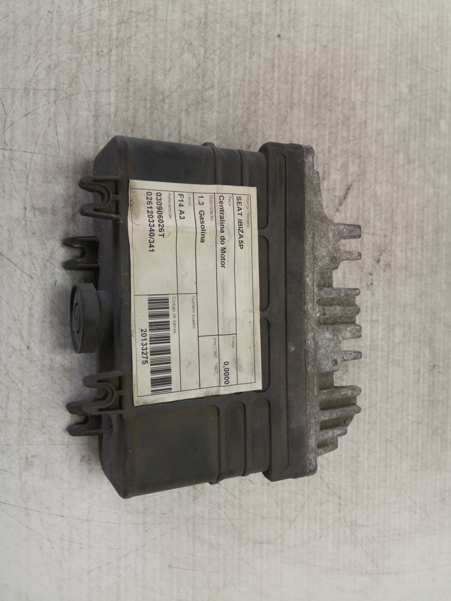 Centralina do Motor SEAT - ID S_23274